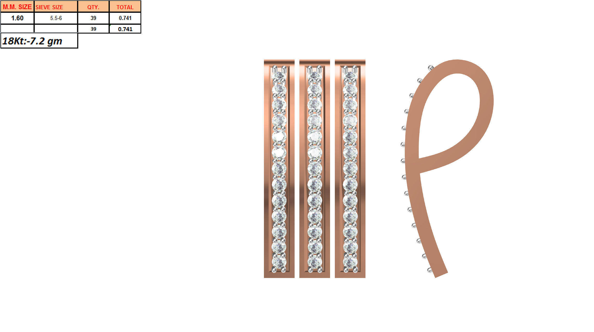 Women Unique Pendant STL OBJ FBX JCD Details 3D print model_1