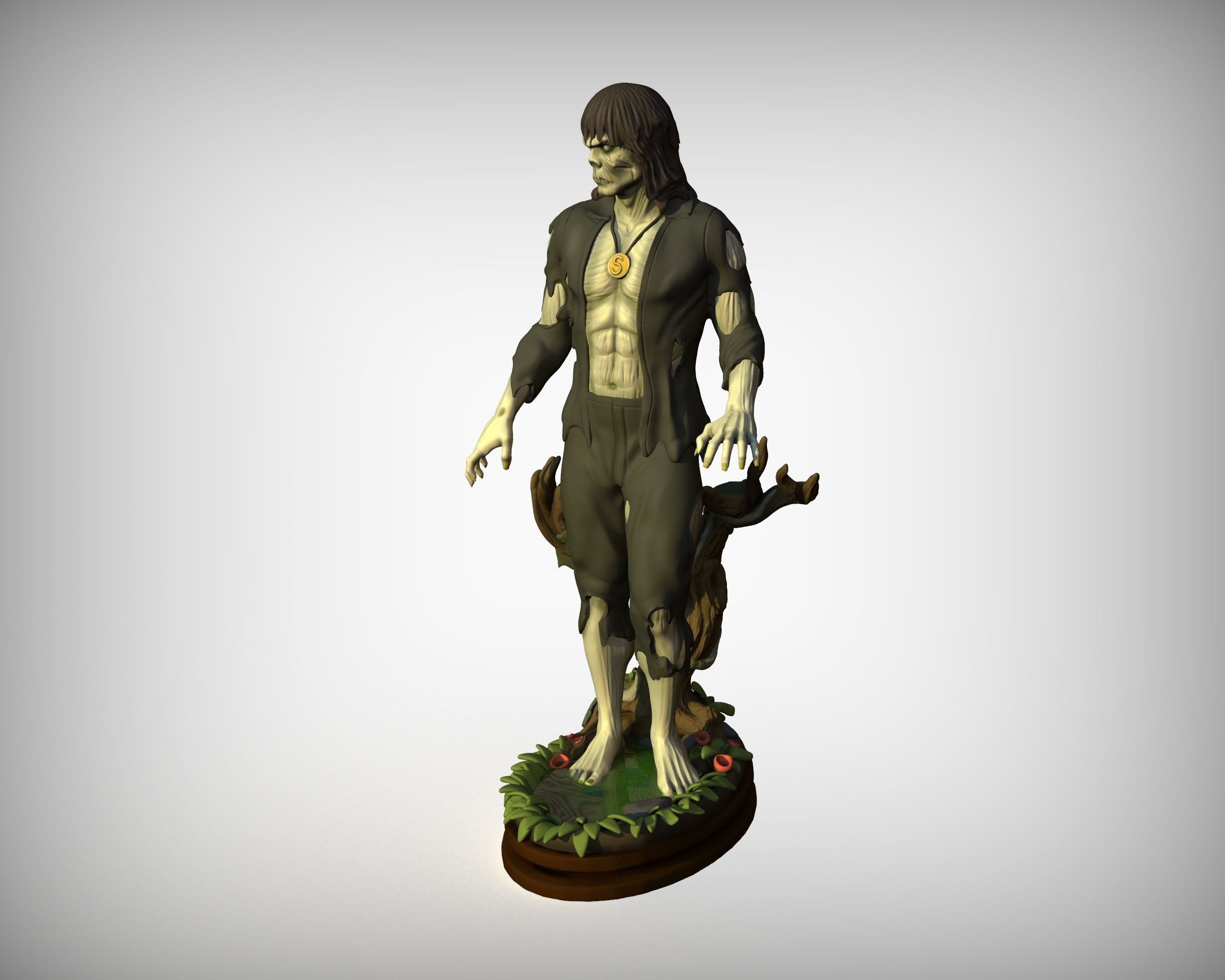 Simon Garth Statue 3d model for 3d print 3D print model_1