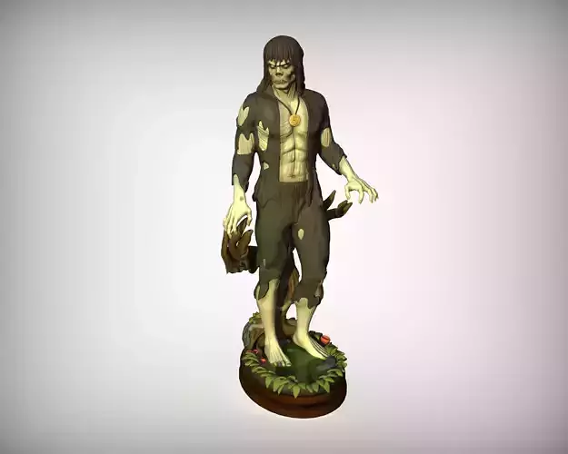 Simon Garth Statue 3d model for 3d print 3D print model