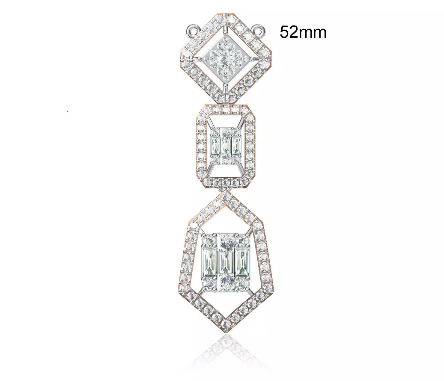 Women Heavy Unique Pendant STL FBX JCD Details 3D print model