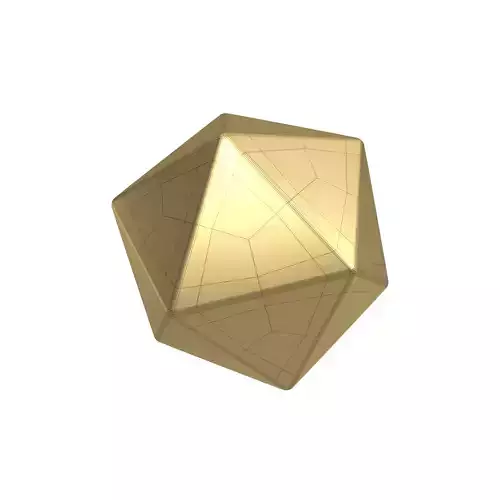 Icosahedron Geometric v1 004