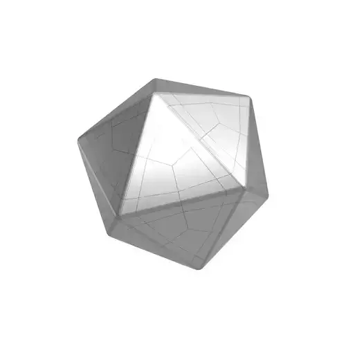 Icosahedron Geometric v1 005