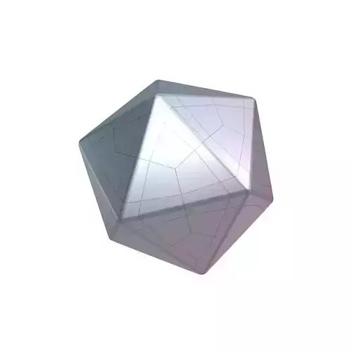 Icosahedron Geometric v1 006