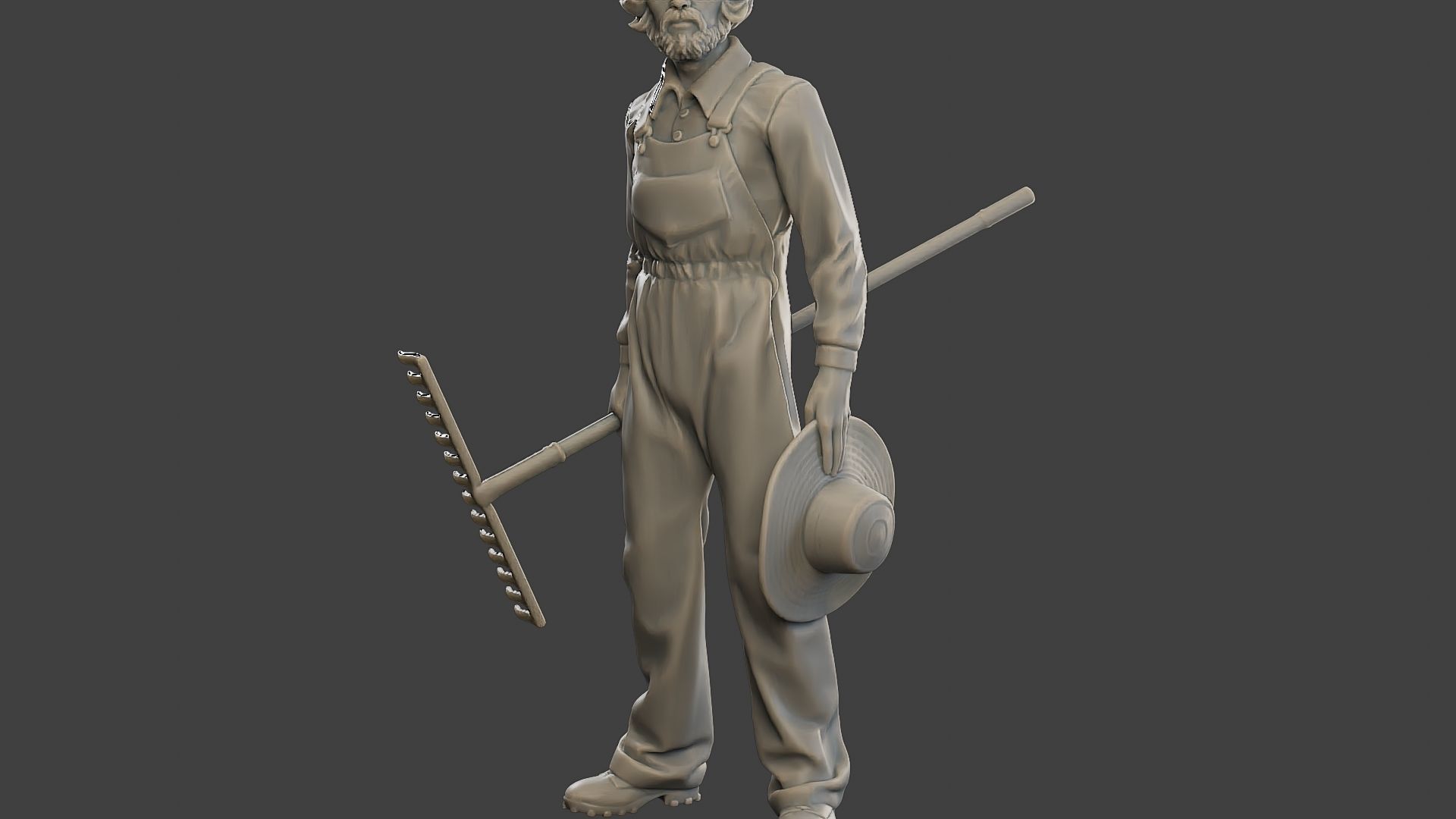 Farmer Man FM1 003 3D print model_27