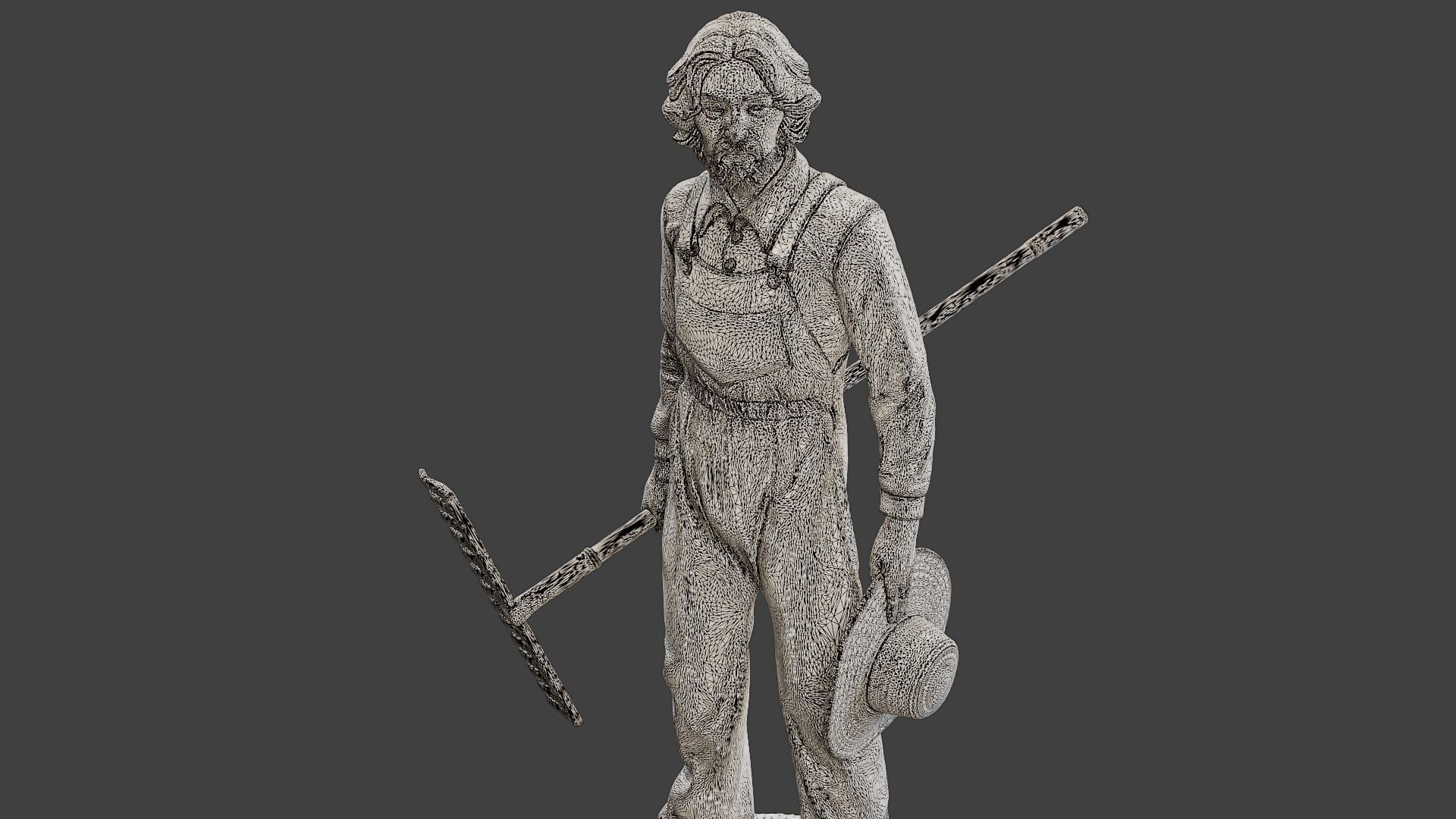 Farmer Man FM1 003 3D print model_12