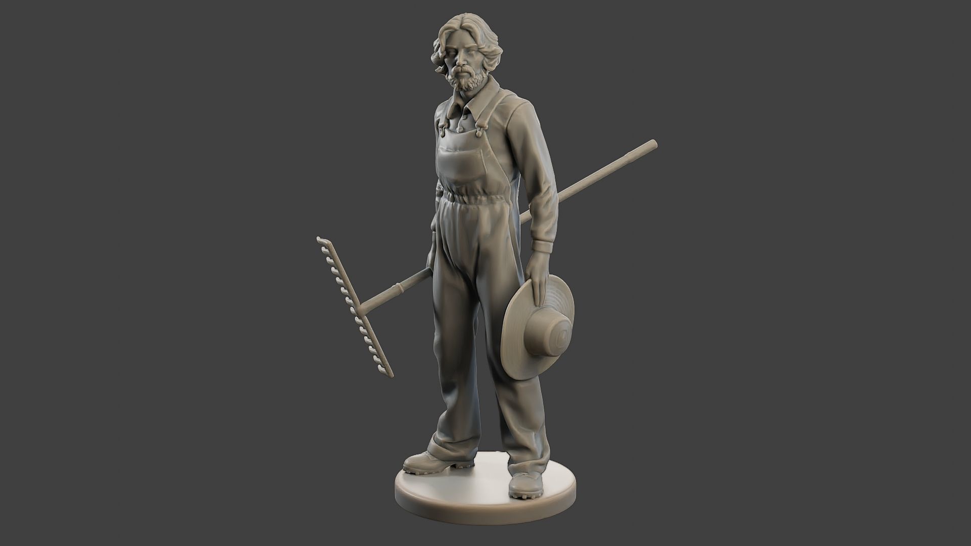 Farmer Man FM1 003 3D print model_2