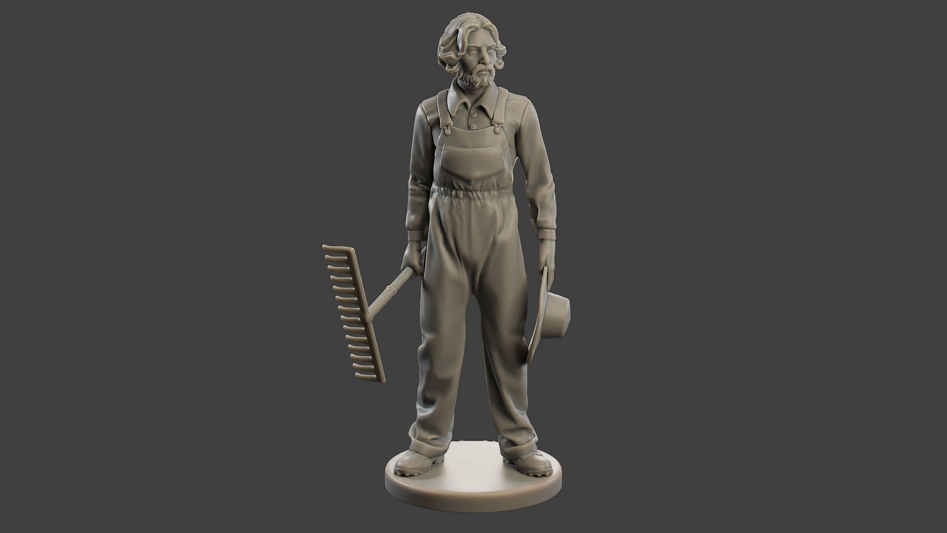 Farmer Man FM1 003 3D print model_11