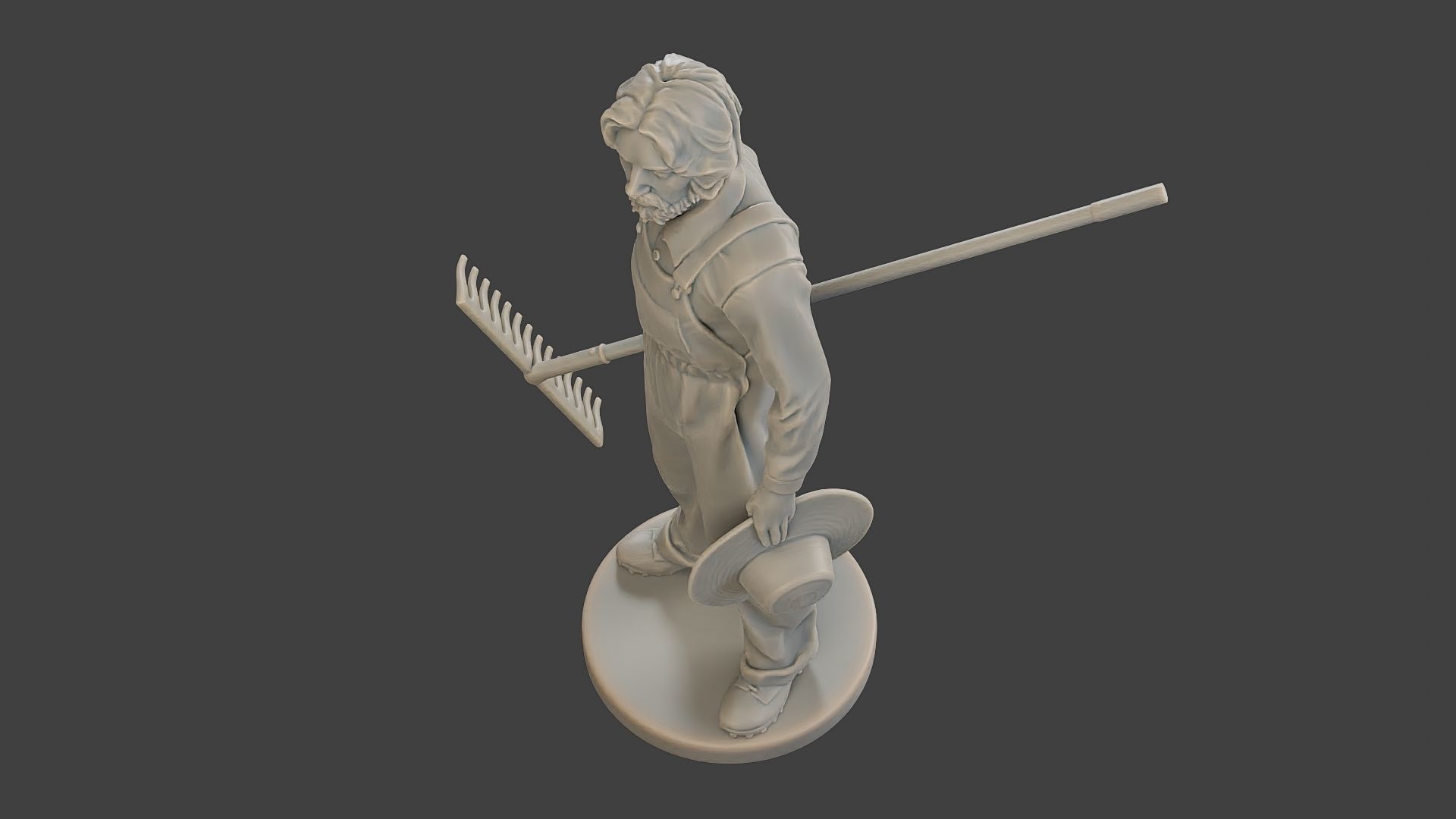 Farmer Man FM1 003 3D print model_15