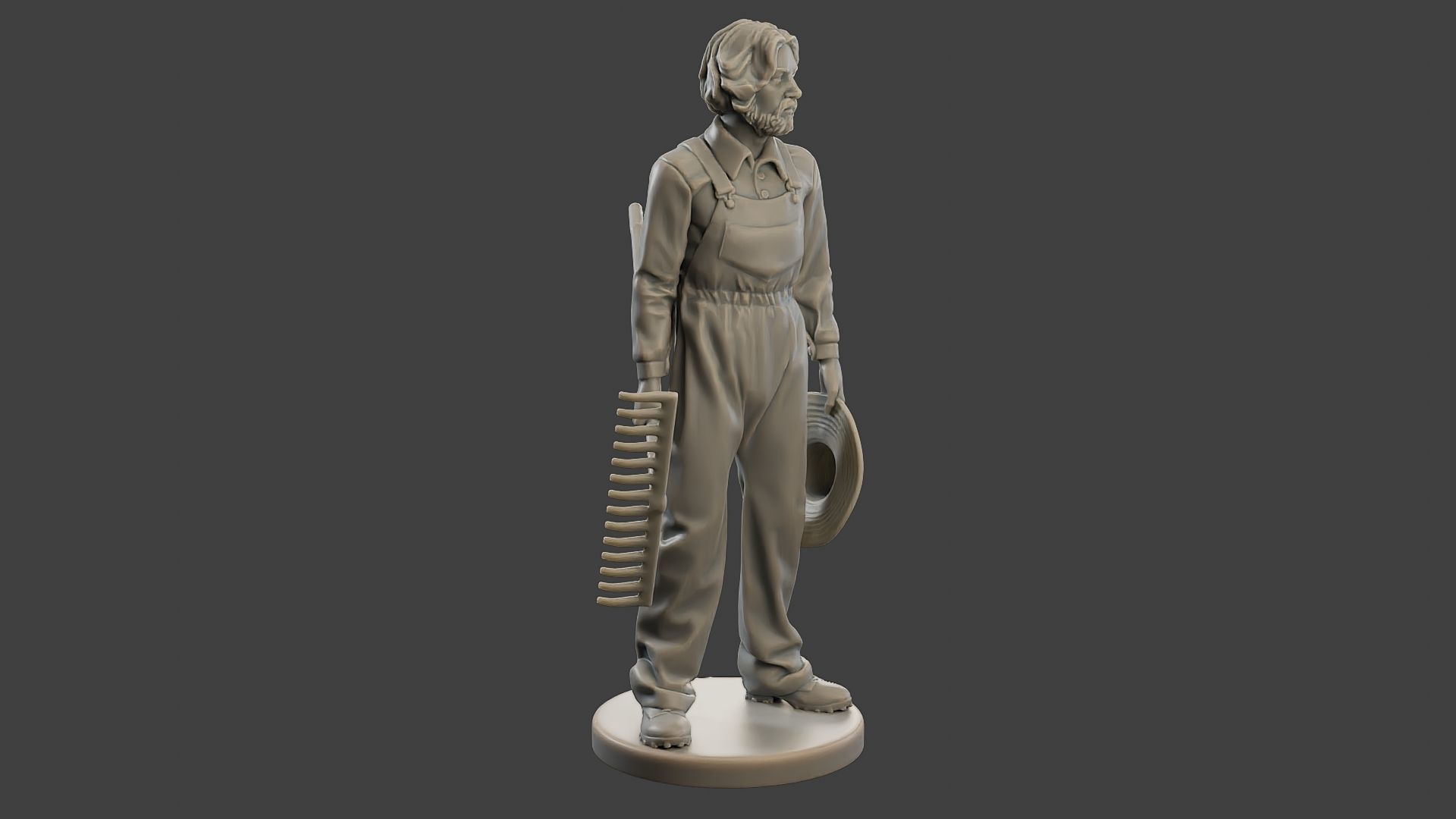 Farmer Man FM1 003 3D print model_10
