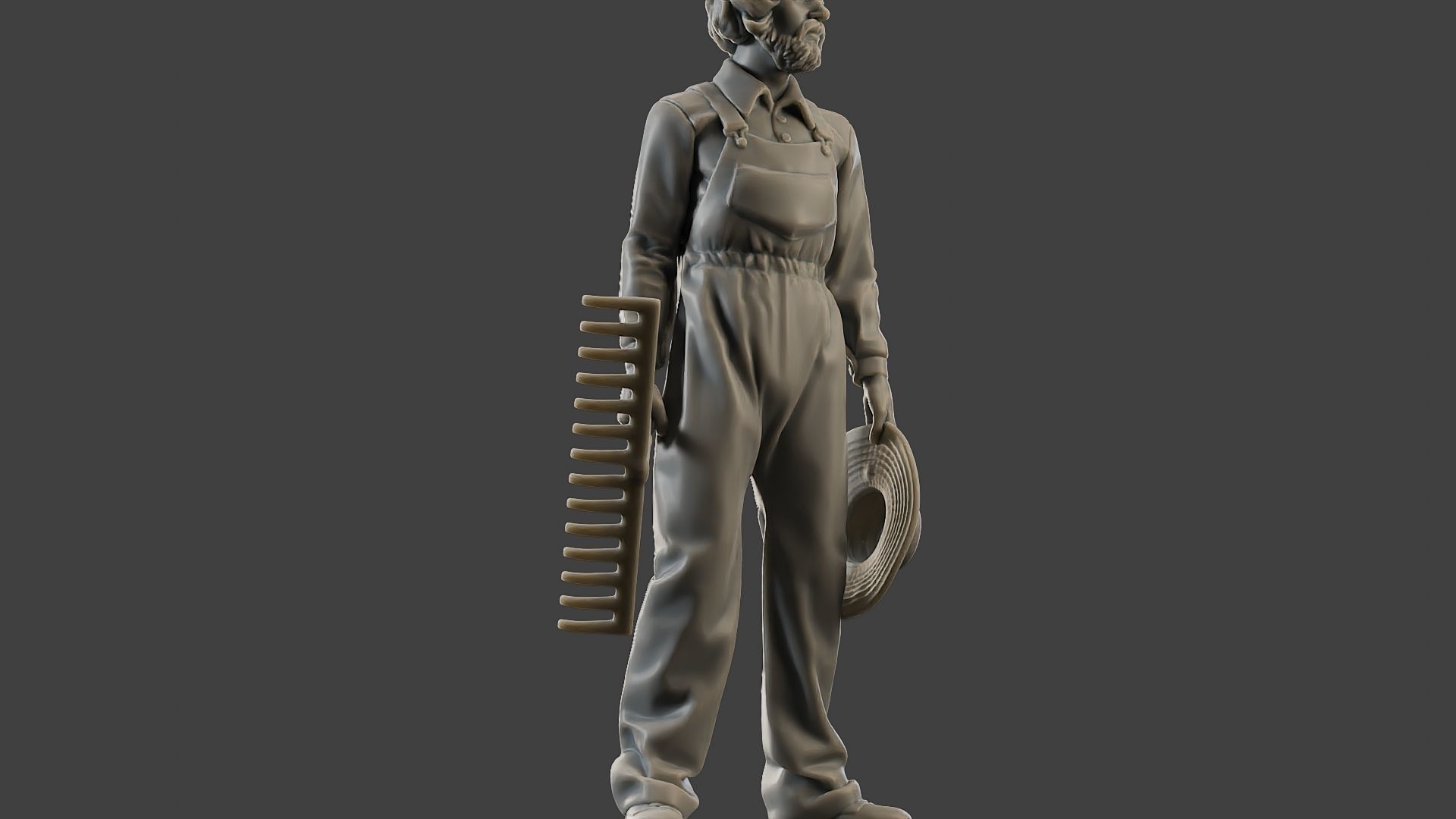 Farmer Man FM1 003 3D print model_13