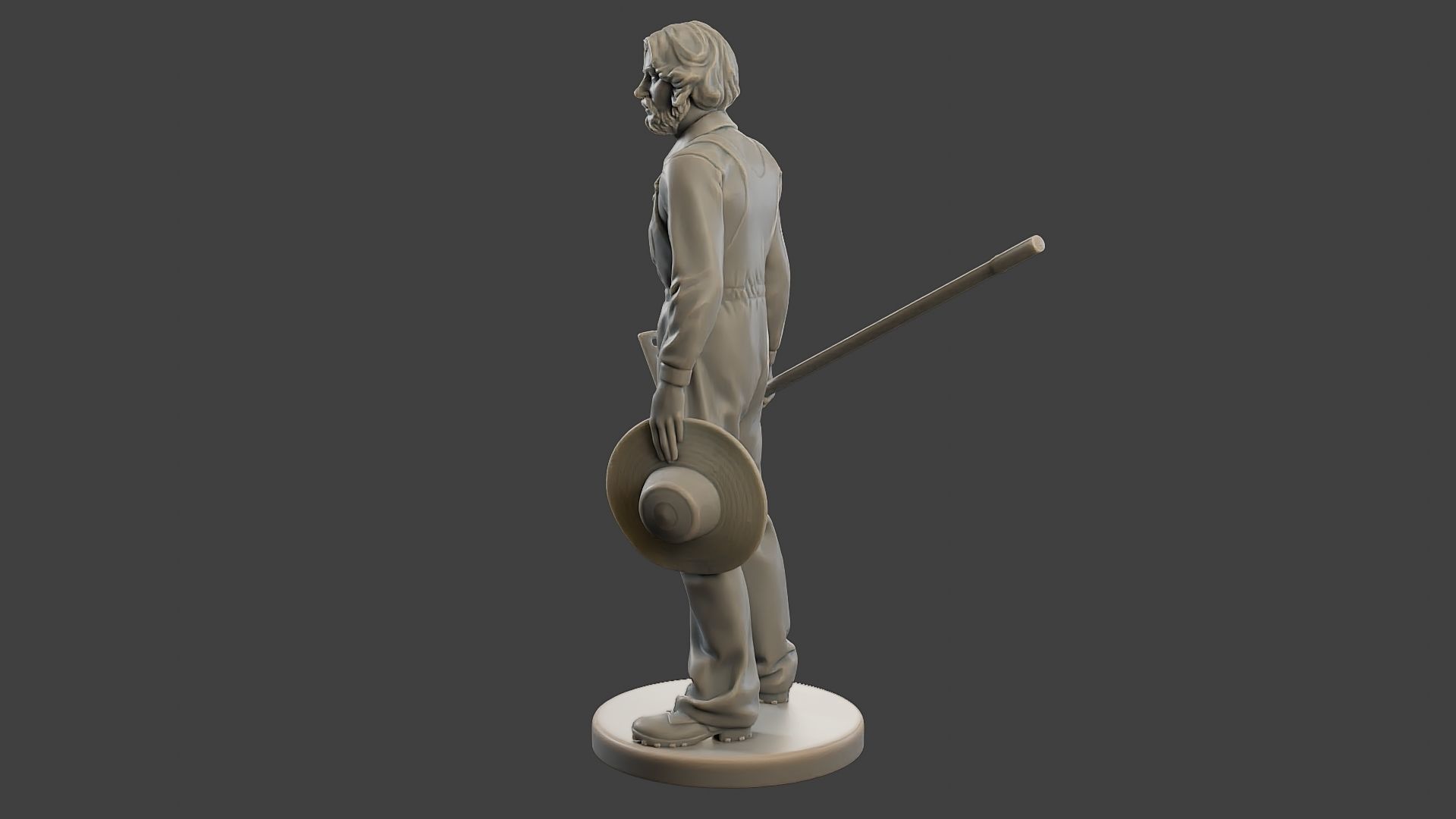 Farmer Man FM1 003 3D print model_4