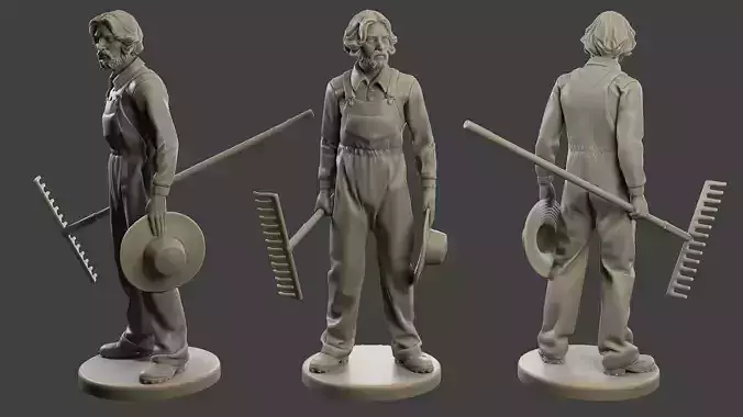 Farmer Man FM1 003 3D print model