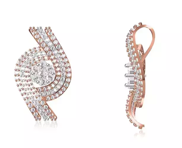 Women Heavy Unique Pendant STL FBX JCD Details