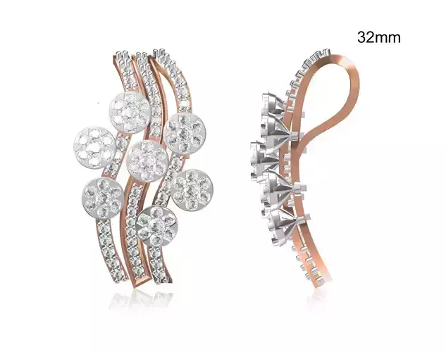 Women Heavy Unique Pendant STL FBX JCD Details