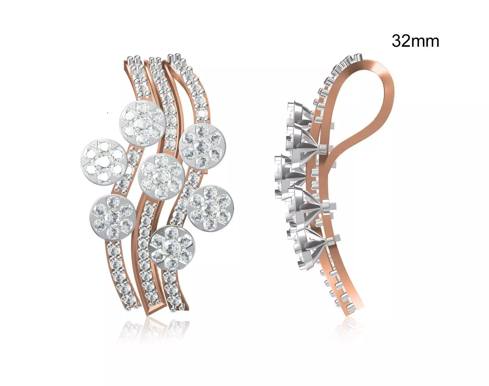 Women Heavy Unique Pendant STL FBX JCD Details 3D print model