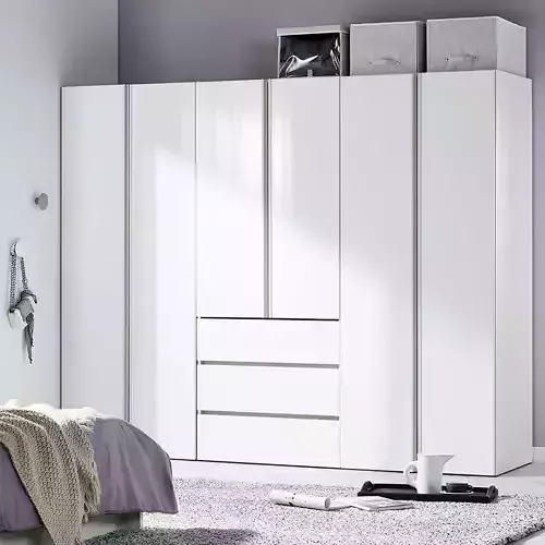 Sambedding Steady Wardrobe 80cm