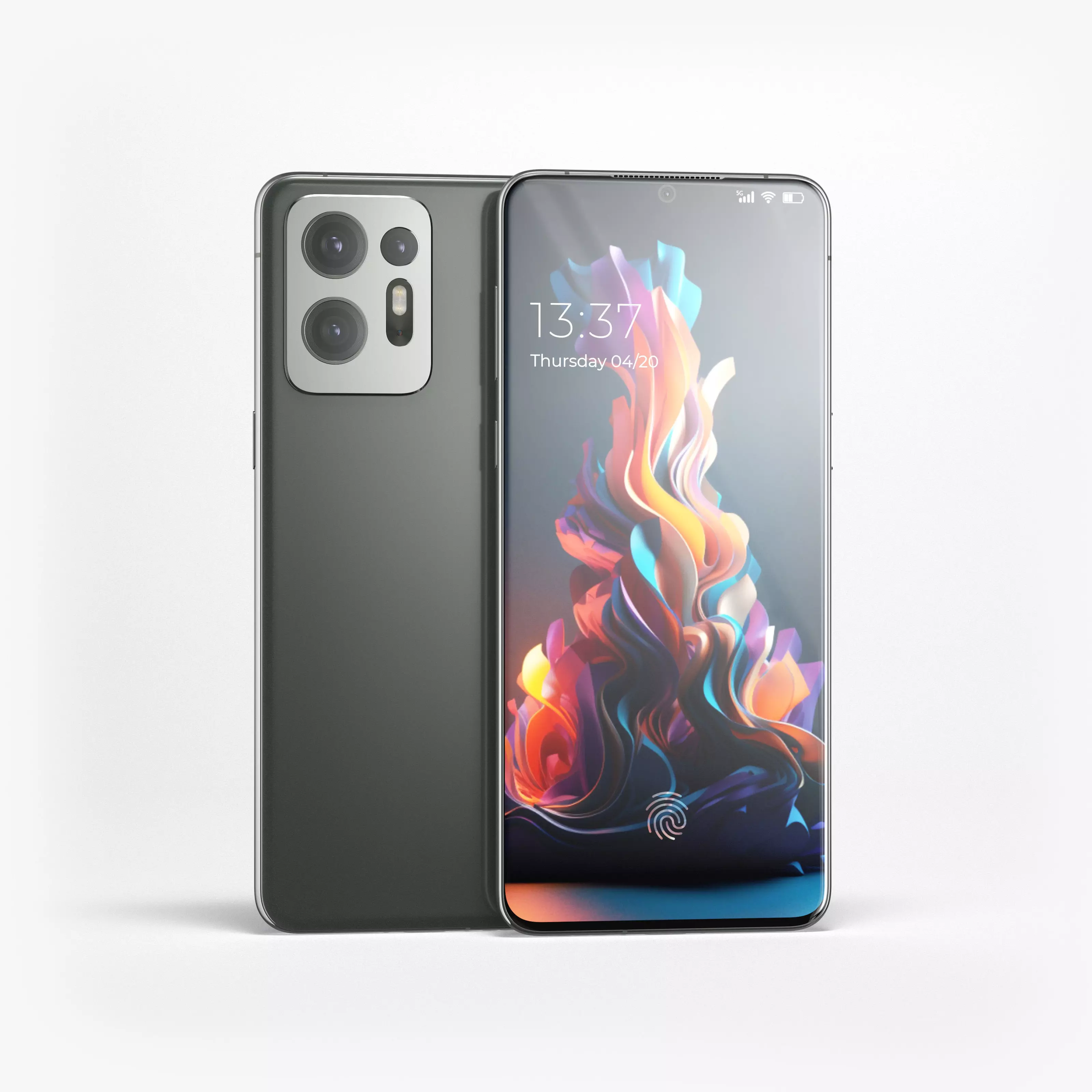 Generic Smartphone 2022 3D model_0