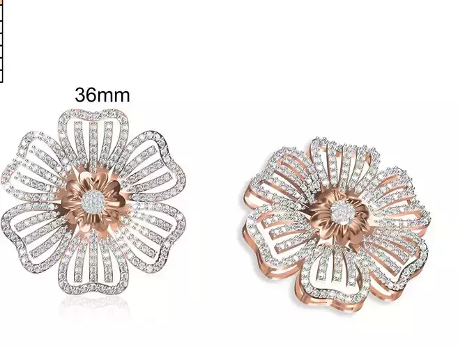 Women Heavy Unique Pendant STL FBX JCD Details