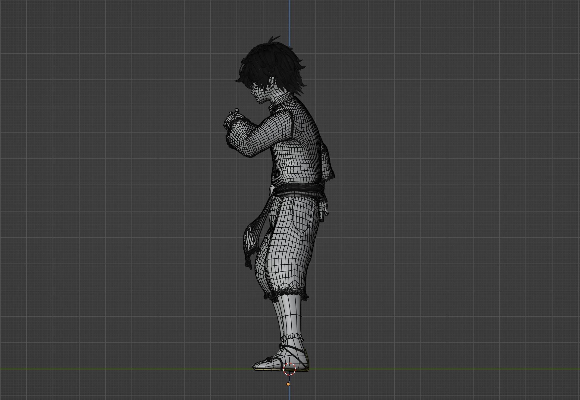 Gabimaru - Hells Paradise 3D model_11
