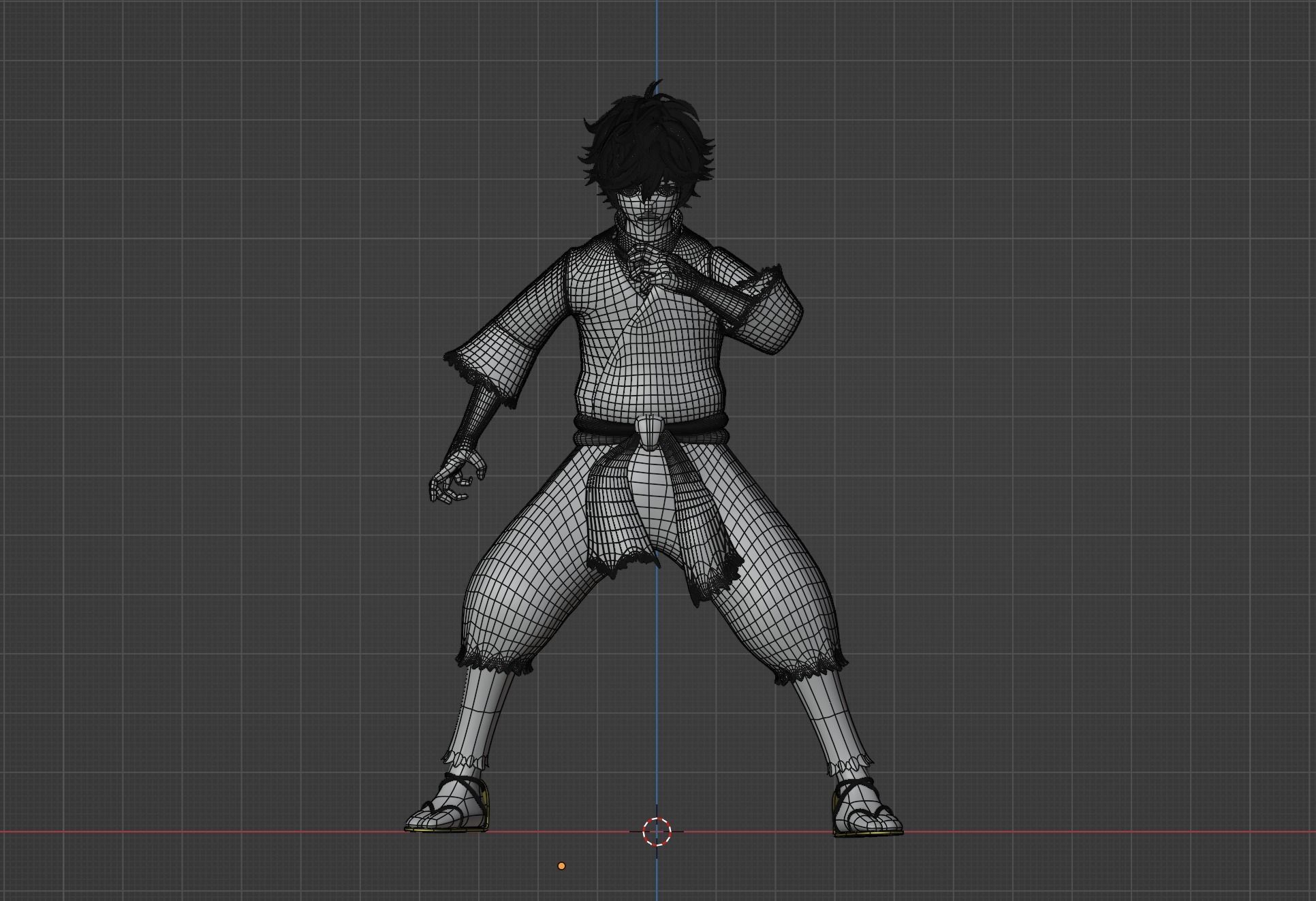 Gabimaru - Hells Paradise 3D model_10