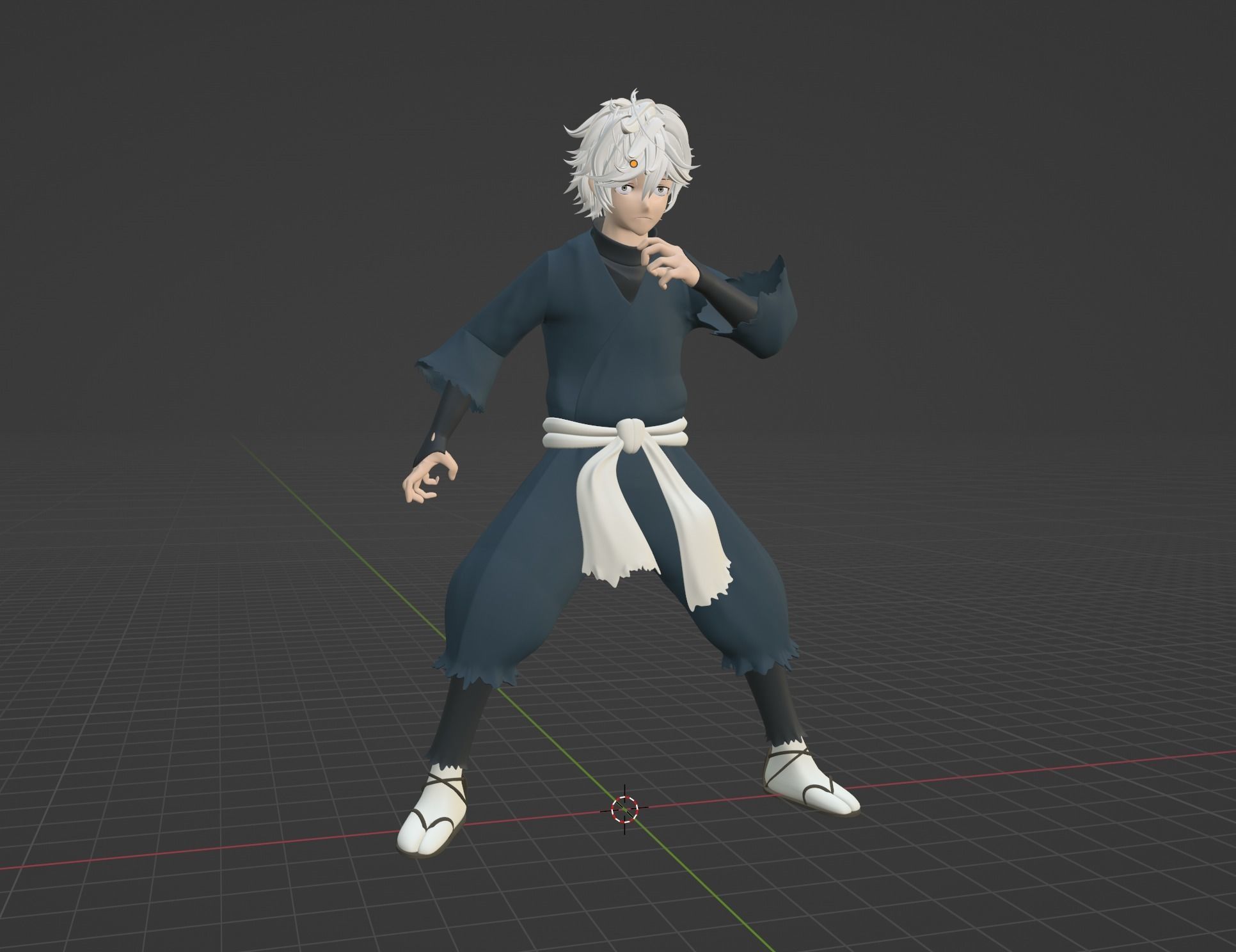 Gabimaru - Hells Paradise 3D model_6
