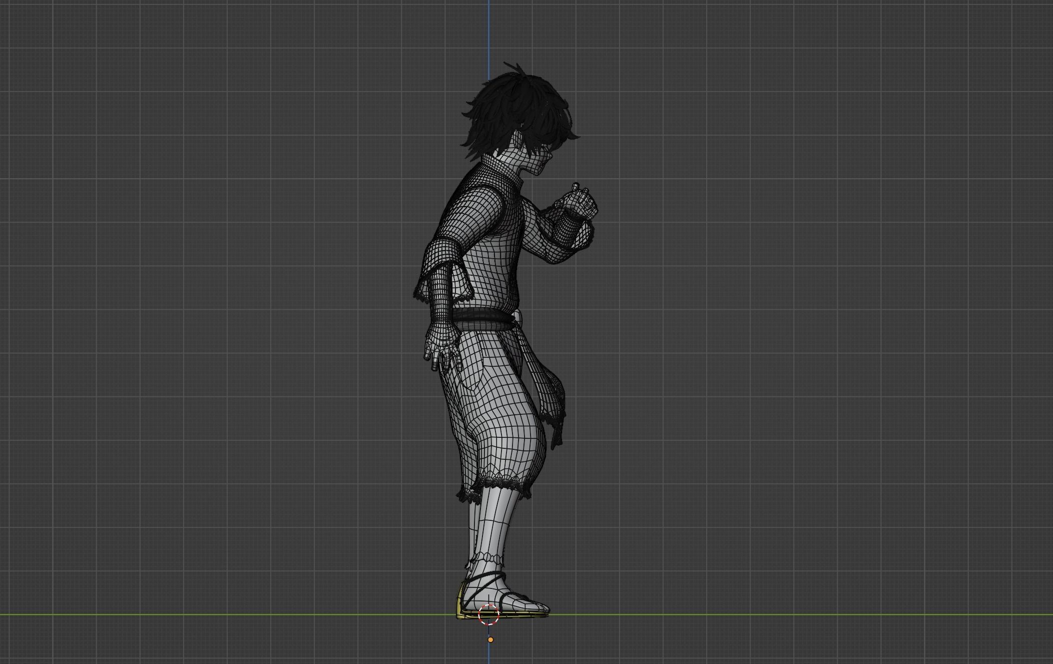 Gabimaru - Hells Paradise 3D model_13