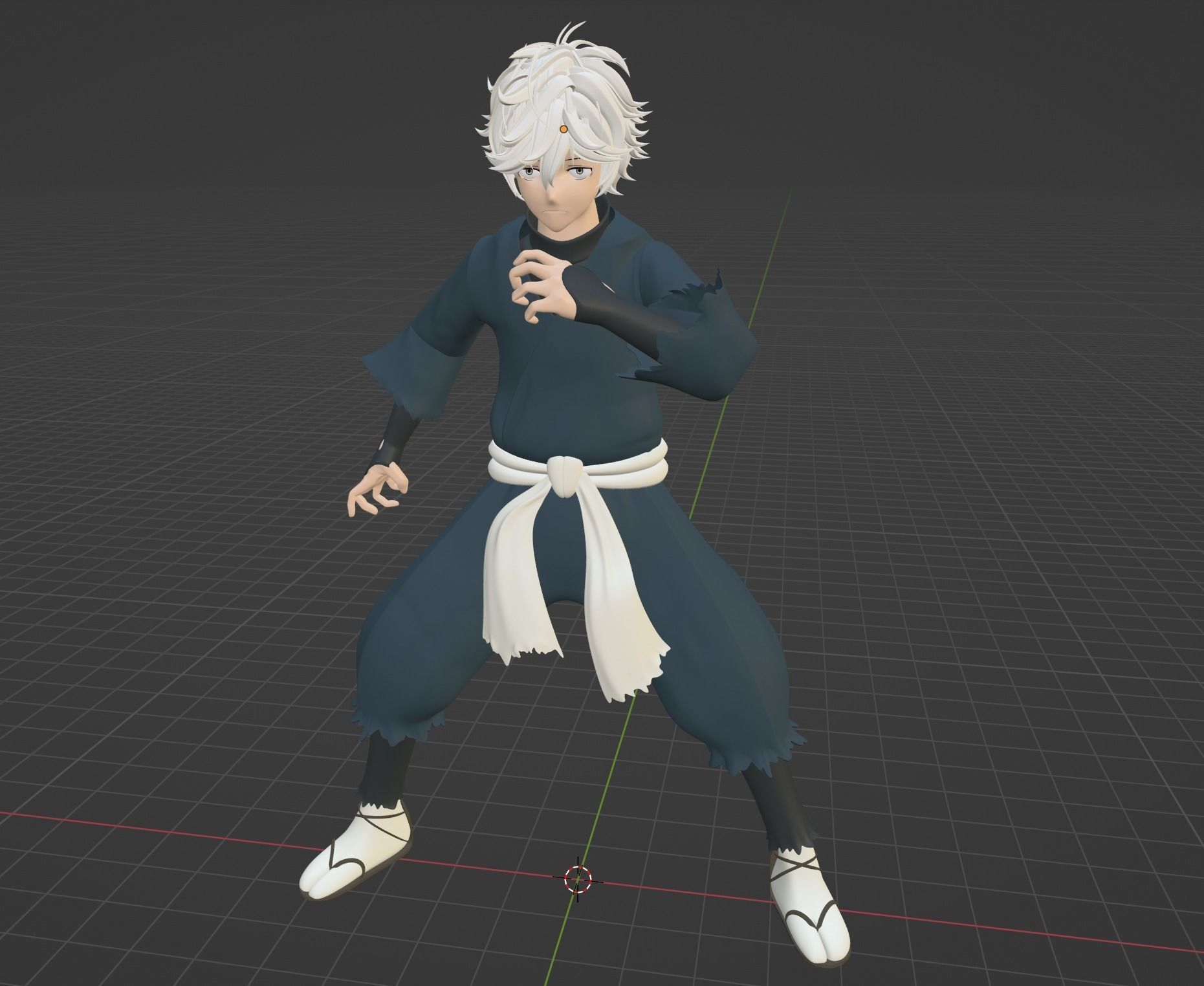 Gabimaru - Hells Paradise 3D model_5