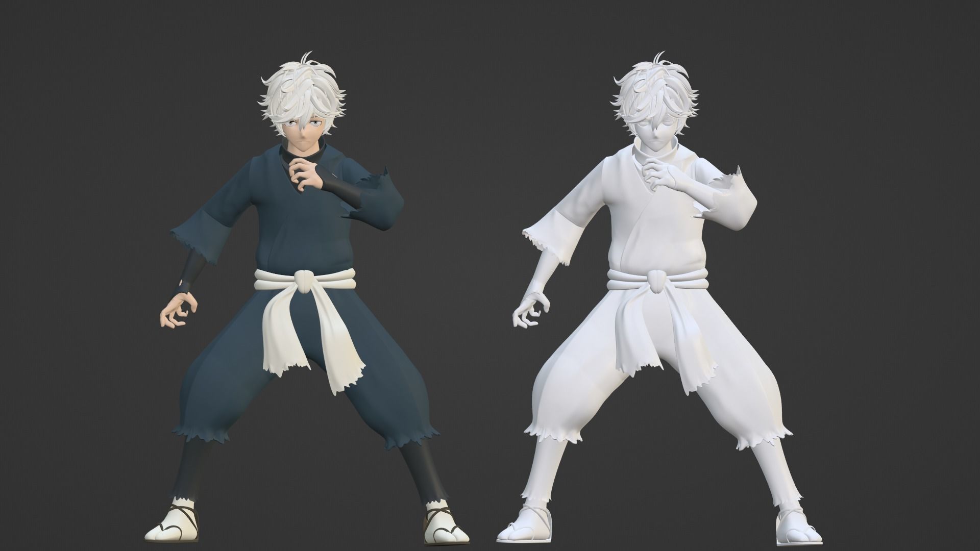 Gabimaru - Hells Paradise 3D model_16