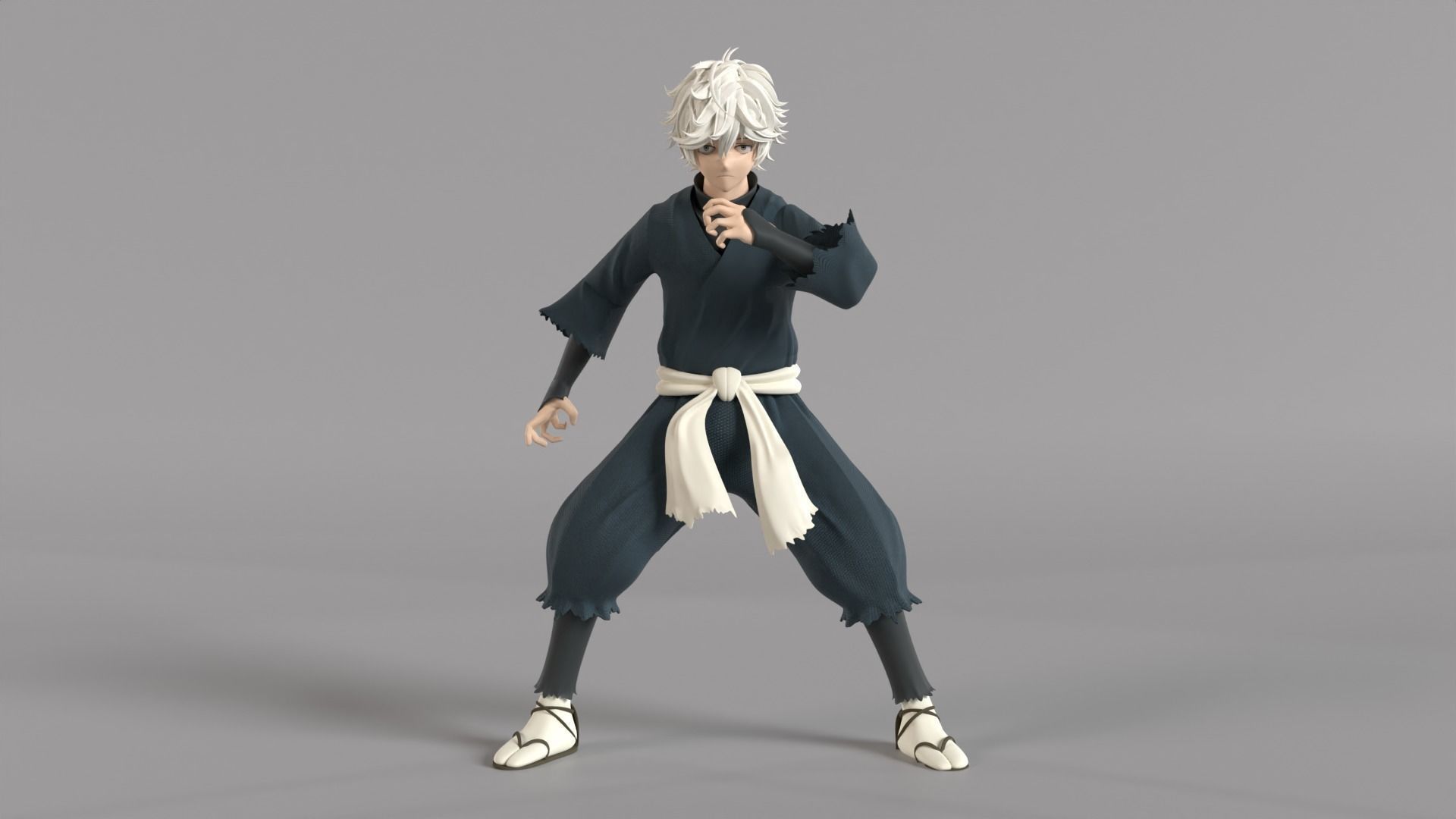 Gabimaru - Hells Paradise 3D model_3