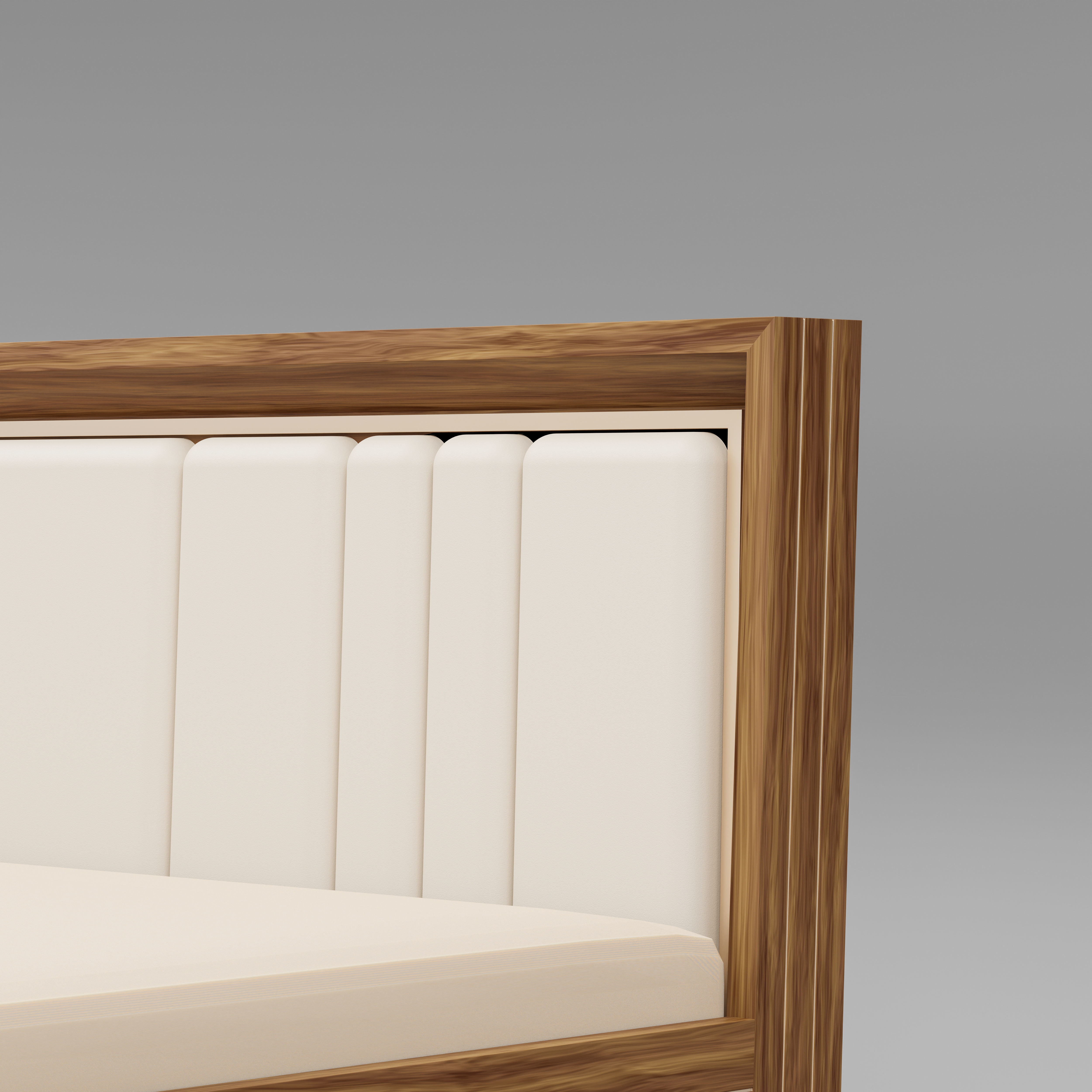 Semi Classical Bed  3D model_2