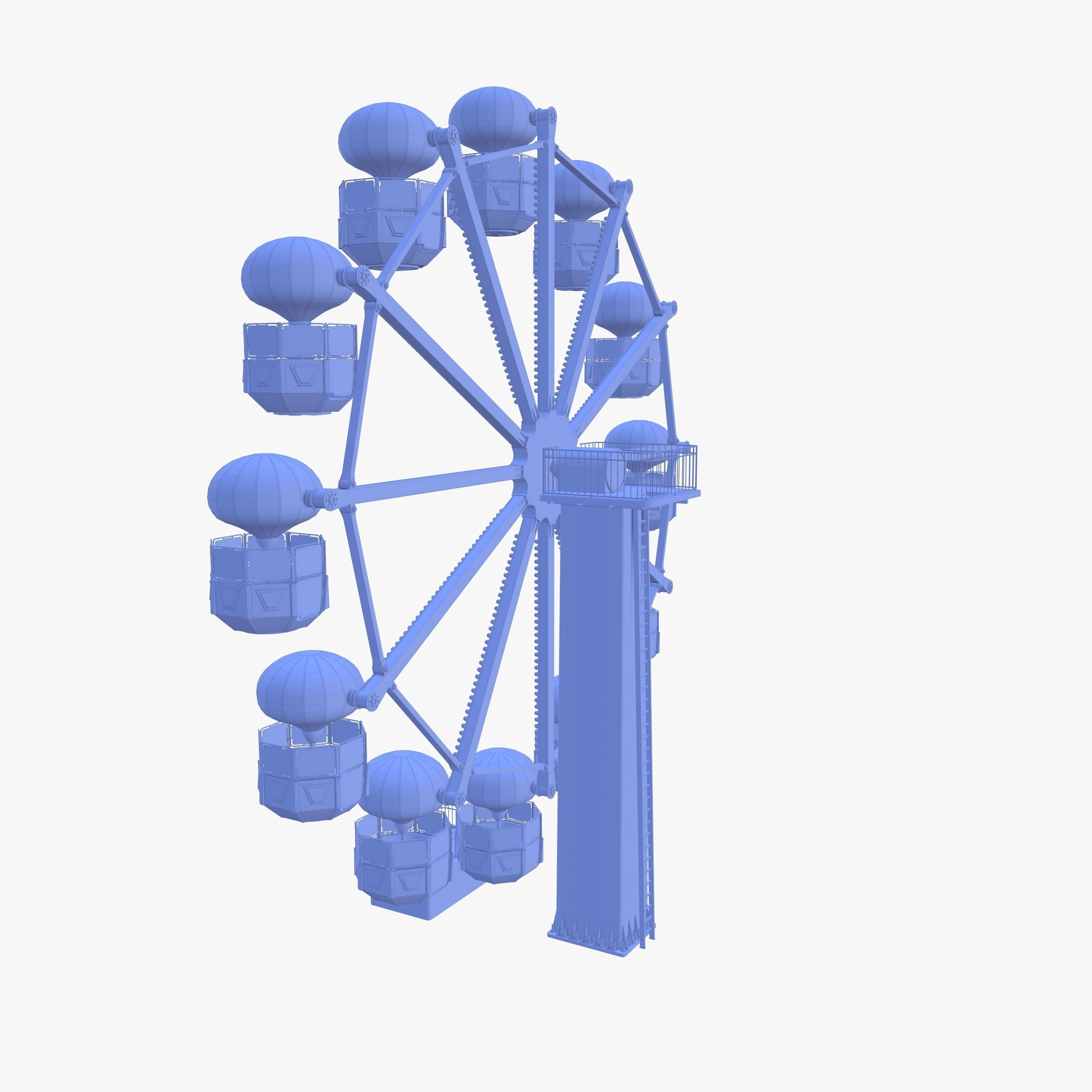 Ferris wheel v1 3D model_17