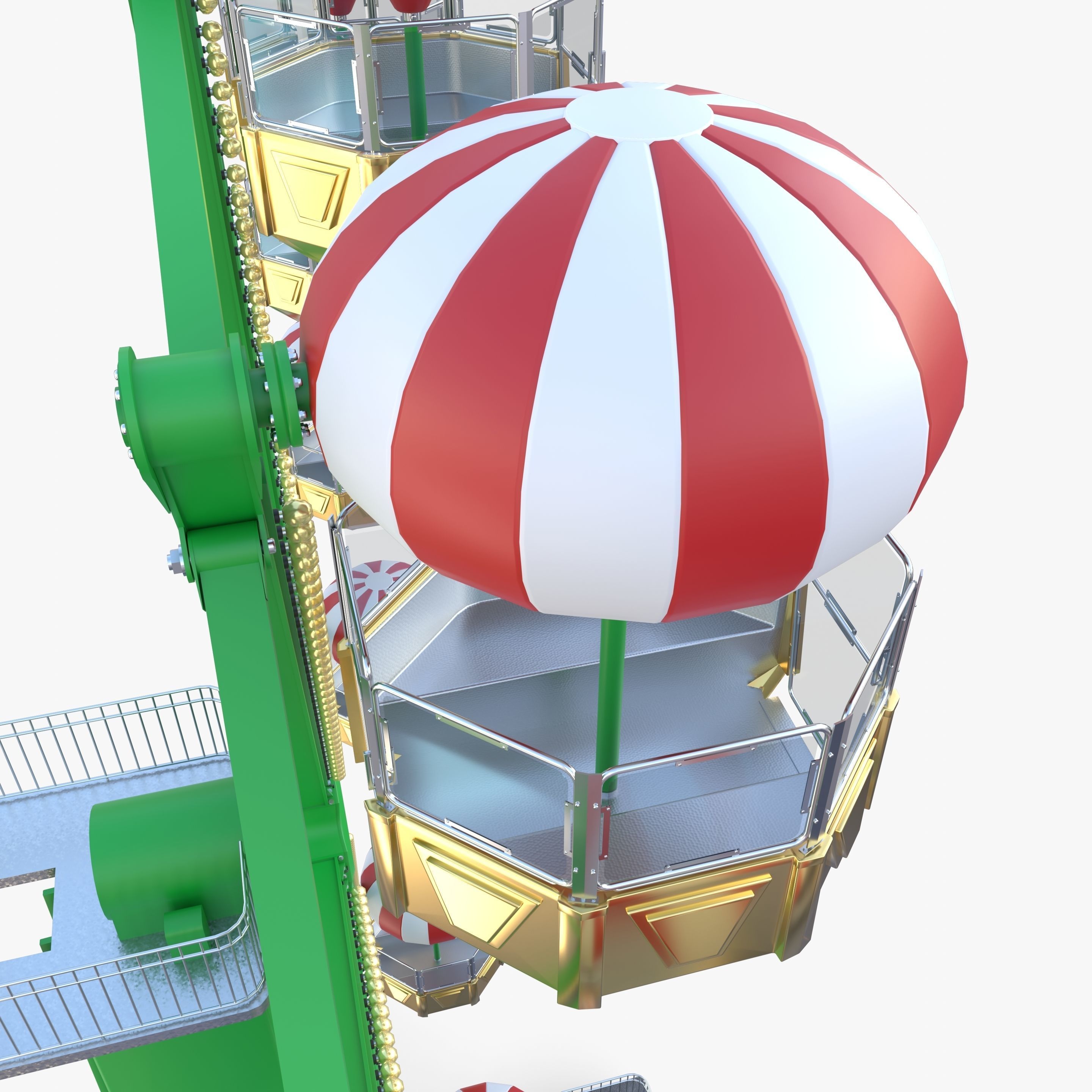 Ferris wheel v1 3D model_13