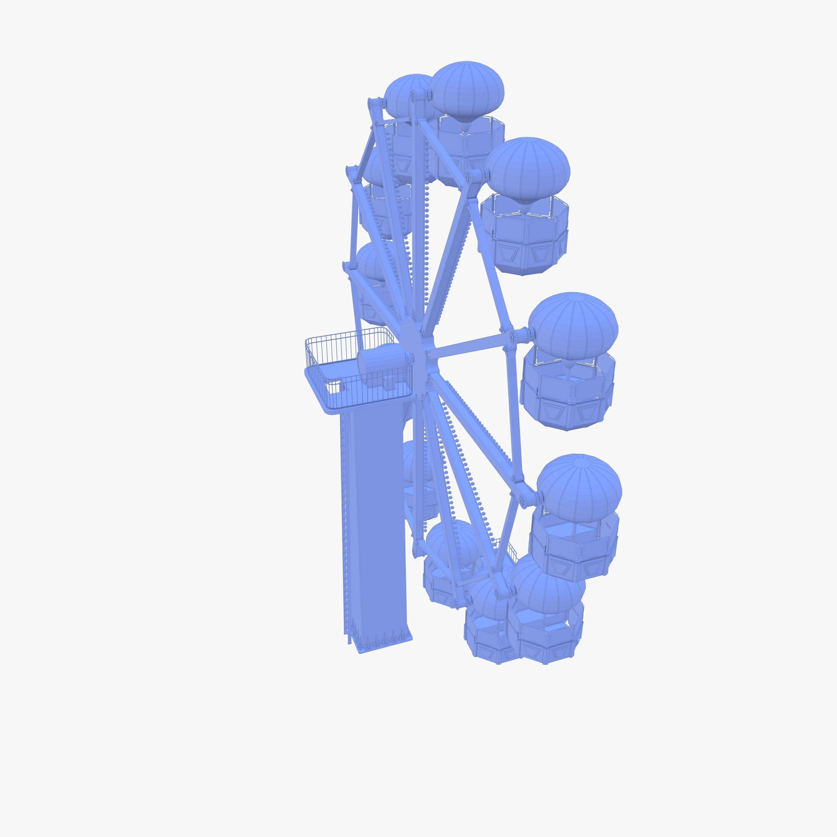 Ferris wheel v1 3D model_20