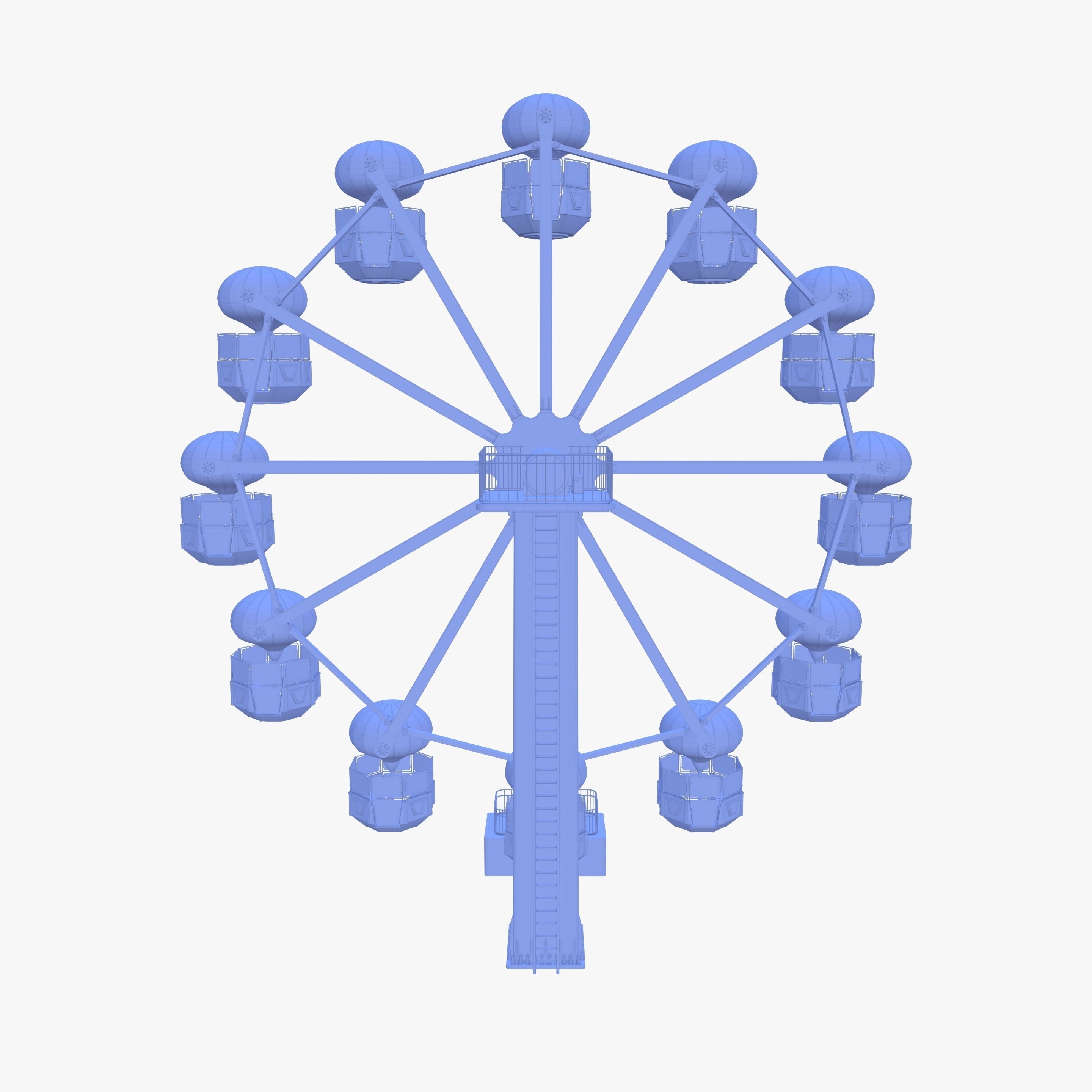 Ferris wheel v1 3D model_18