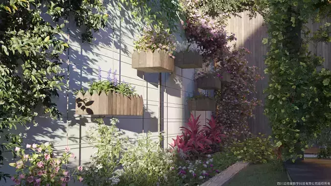 Maxtree Plant Models Vol 105 - Mesh