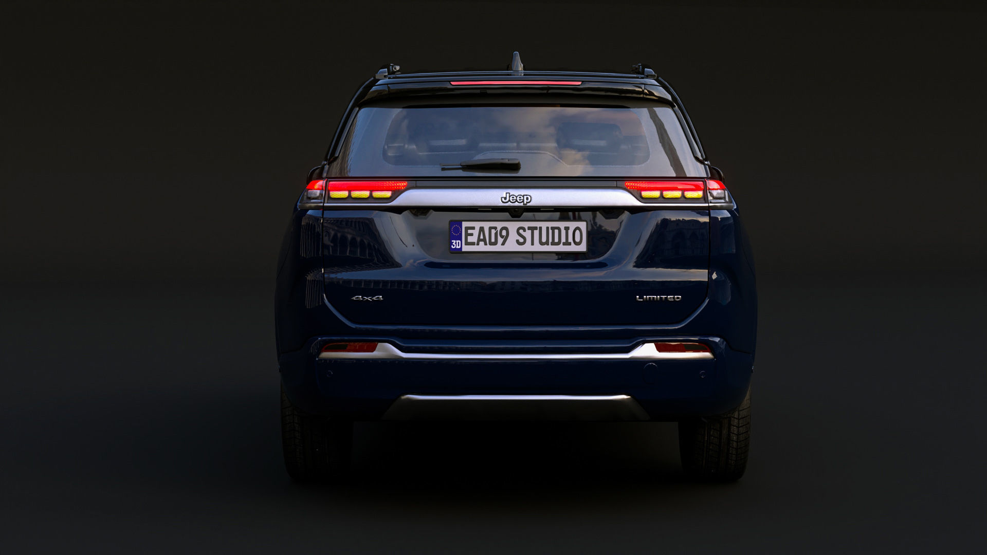 Jeep Commander 2022 3D model_5