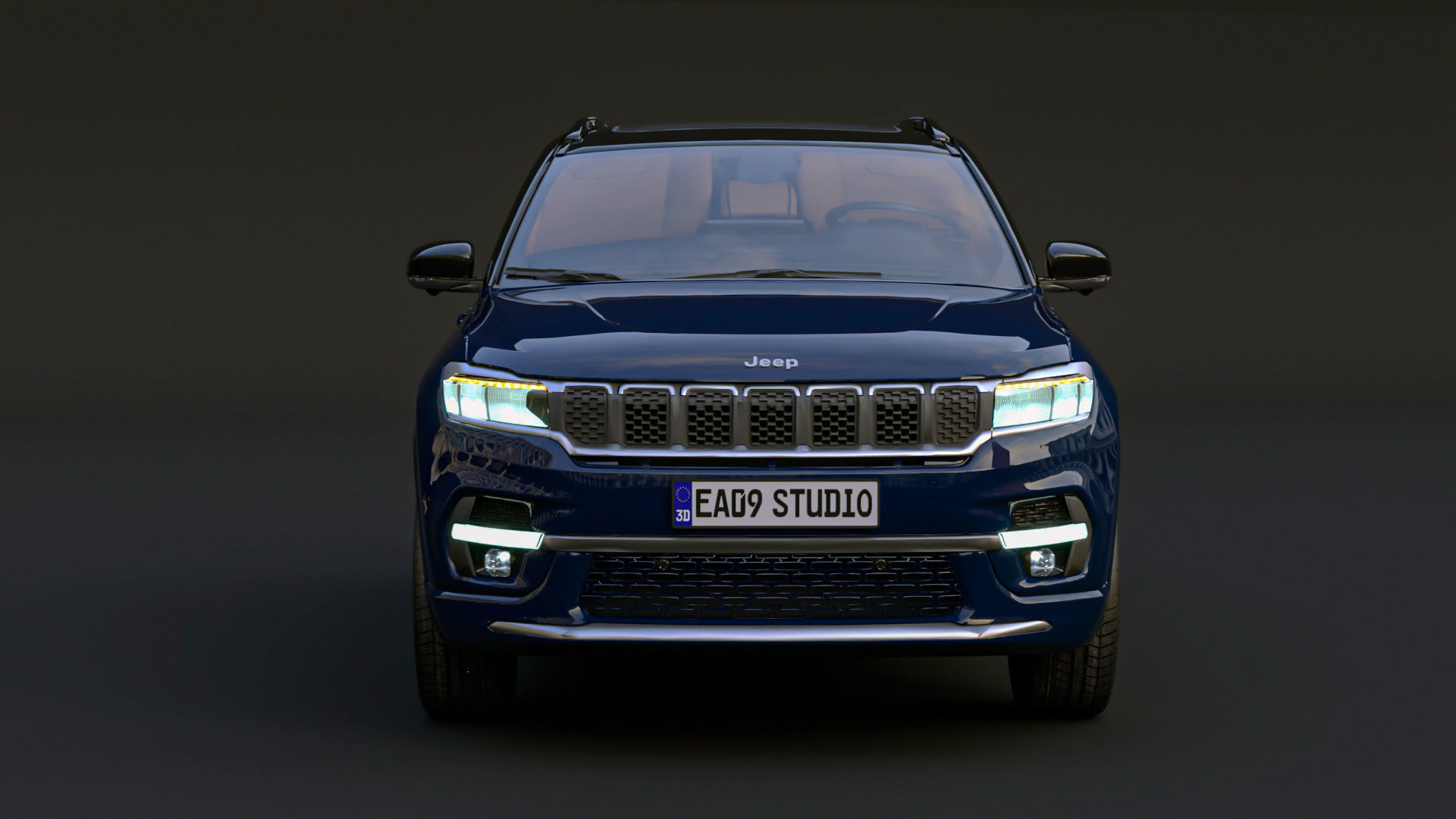 Jeep Commander 2022 3D model_4