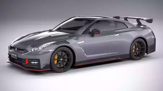 Nissan GT-R Nismo 2024 LowPoly