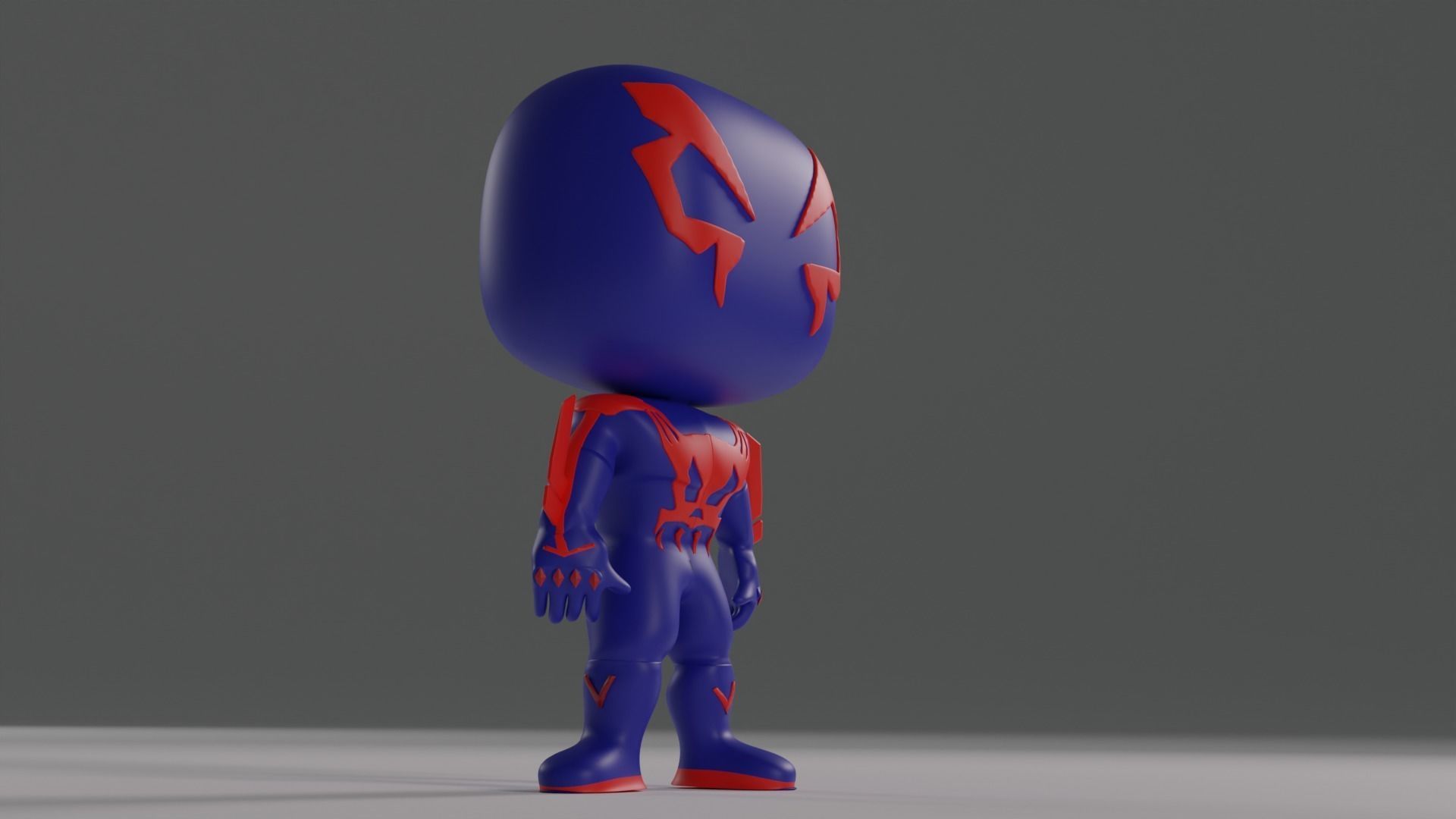 spider-man 2099  3D model_11
