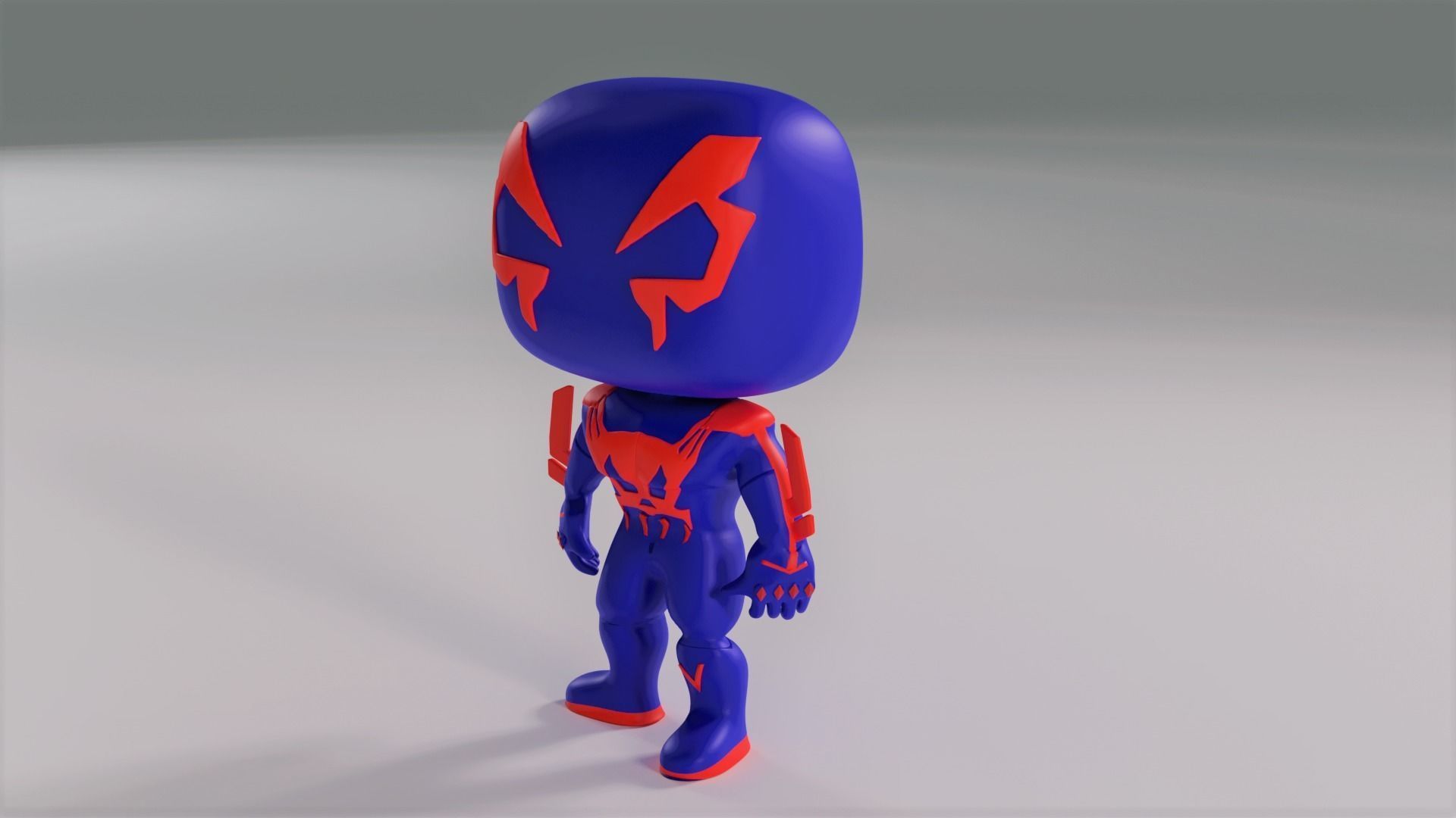 spider-man 2099  3D model_2