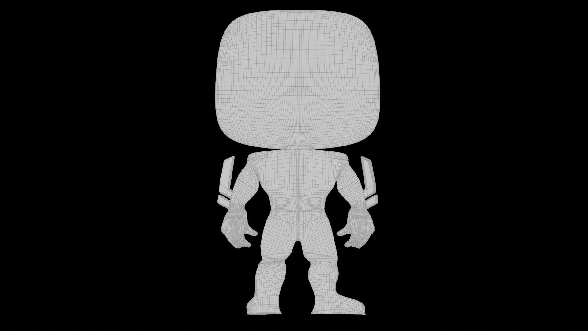 spider-man 2099  3D model_19