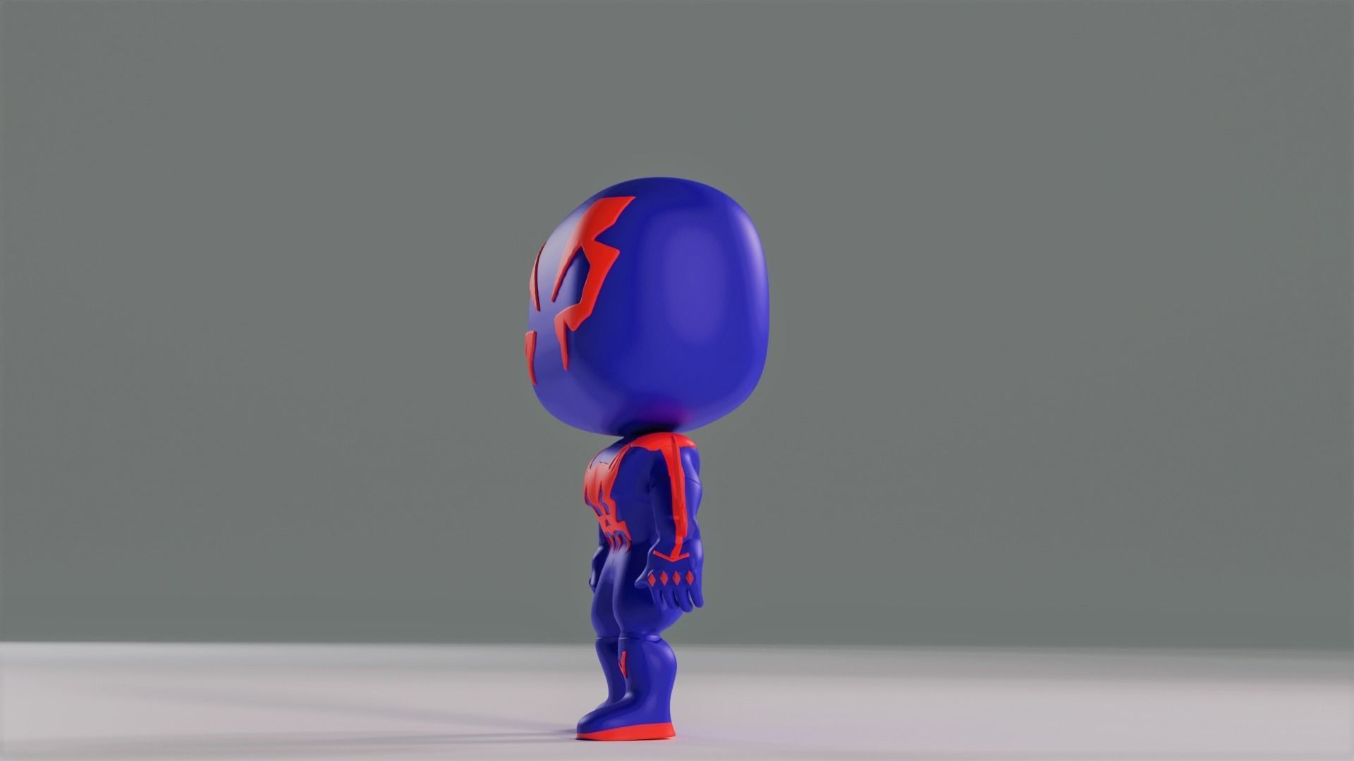 spider-man 2099  3D model_4