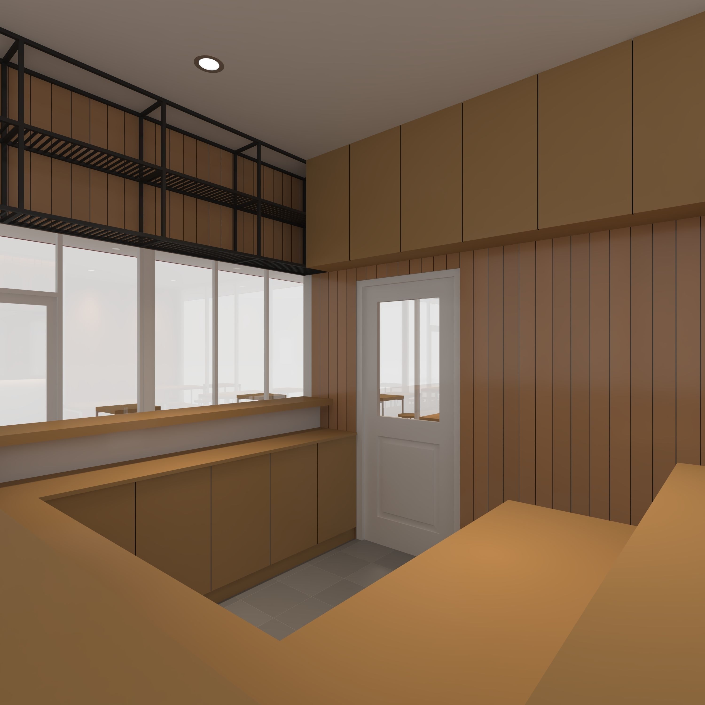 Coffee Shop 1 3D model_16