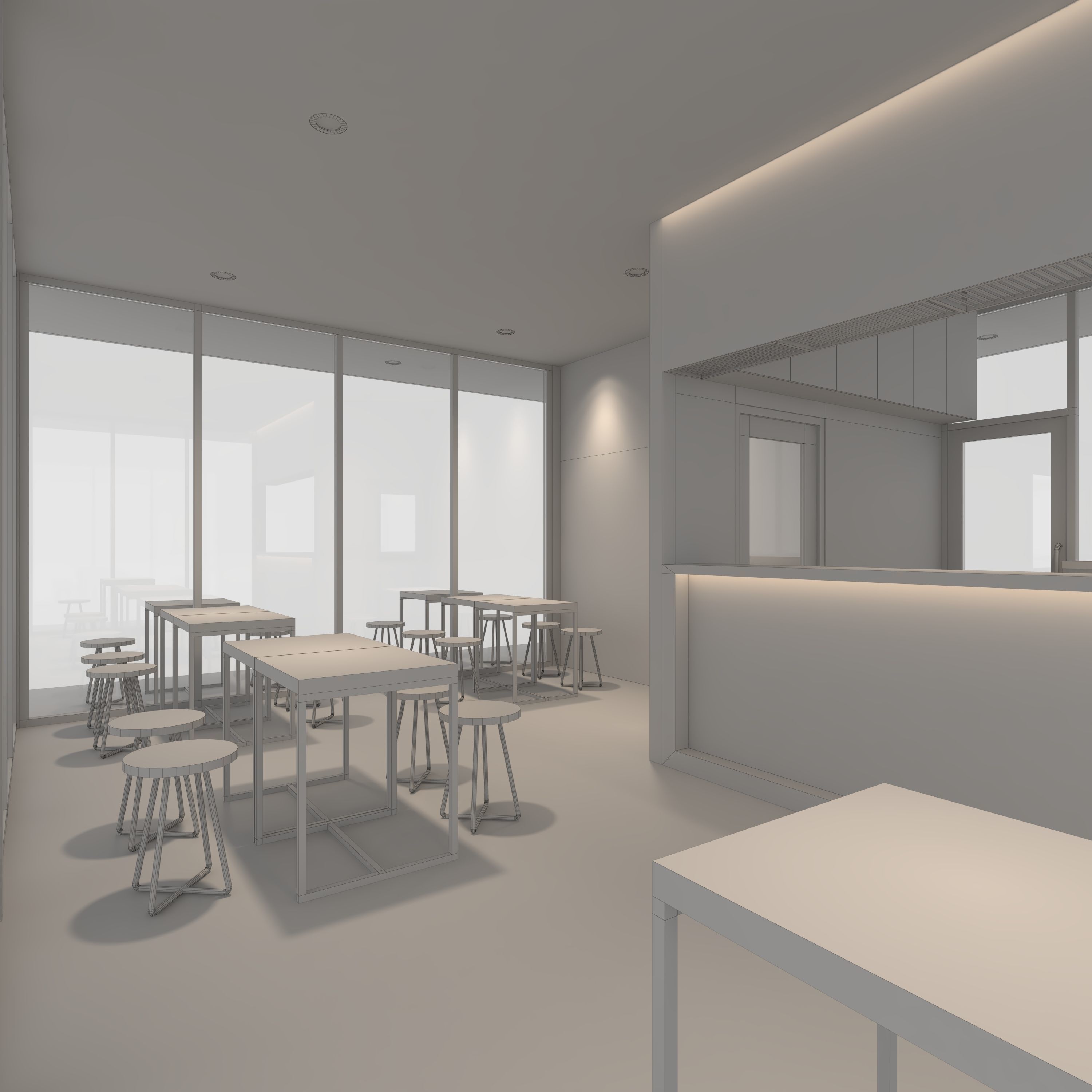 Coffee Shop 1 3D model_15