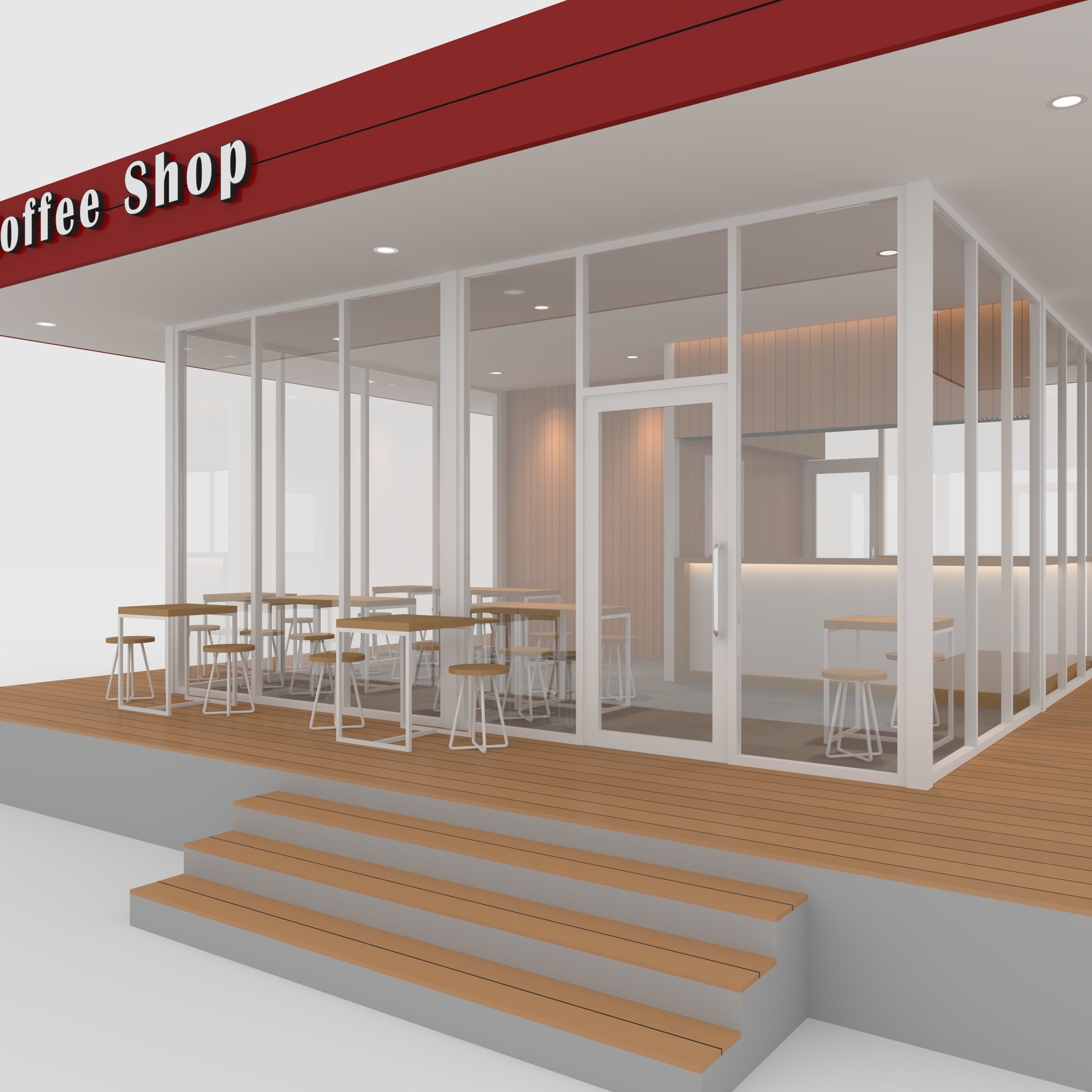 Coffee Shop 1 3D model_18
