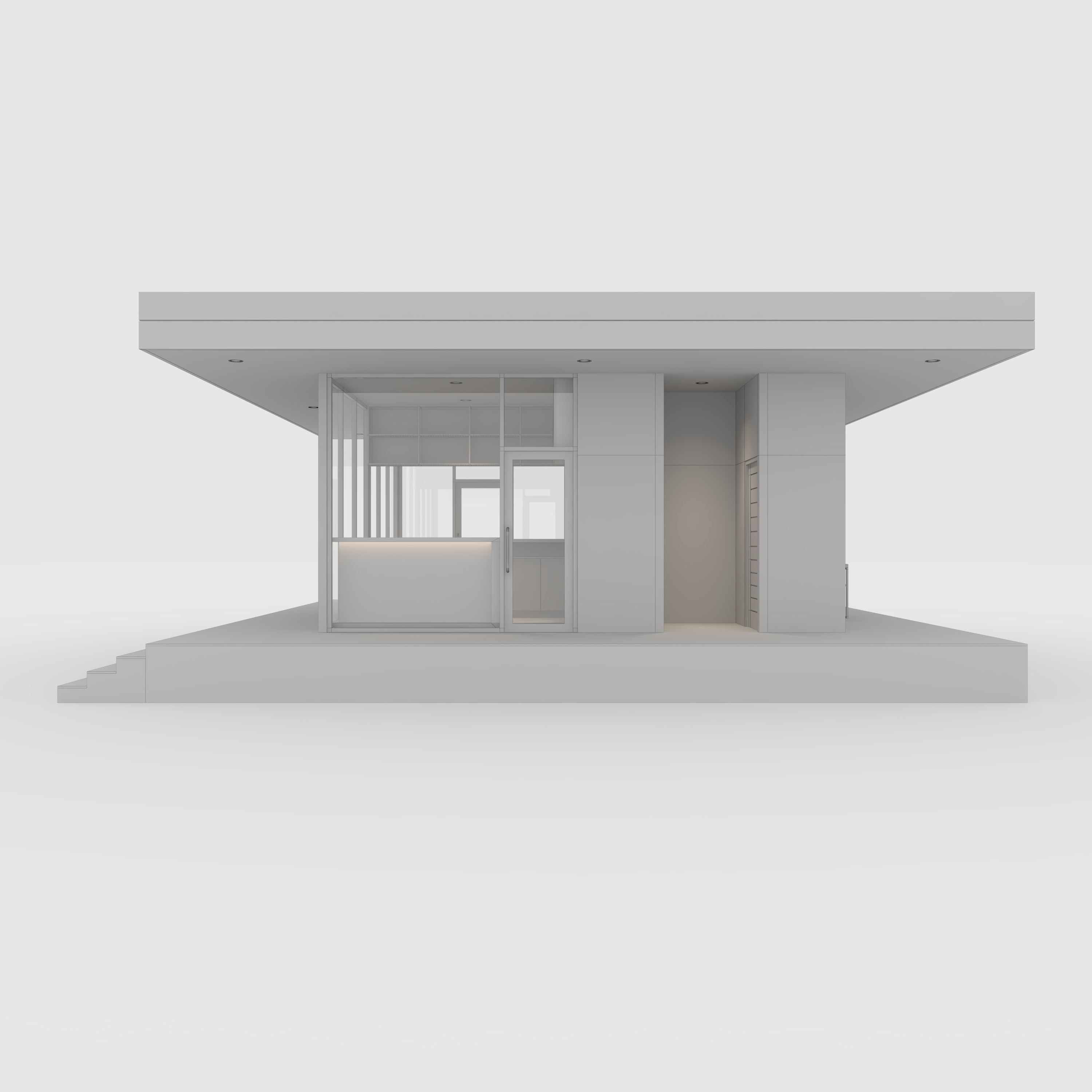 Coffee Shop 1 3D model_9