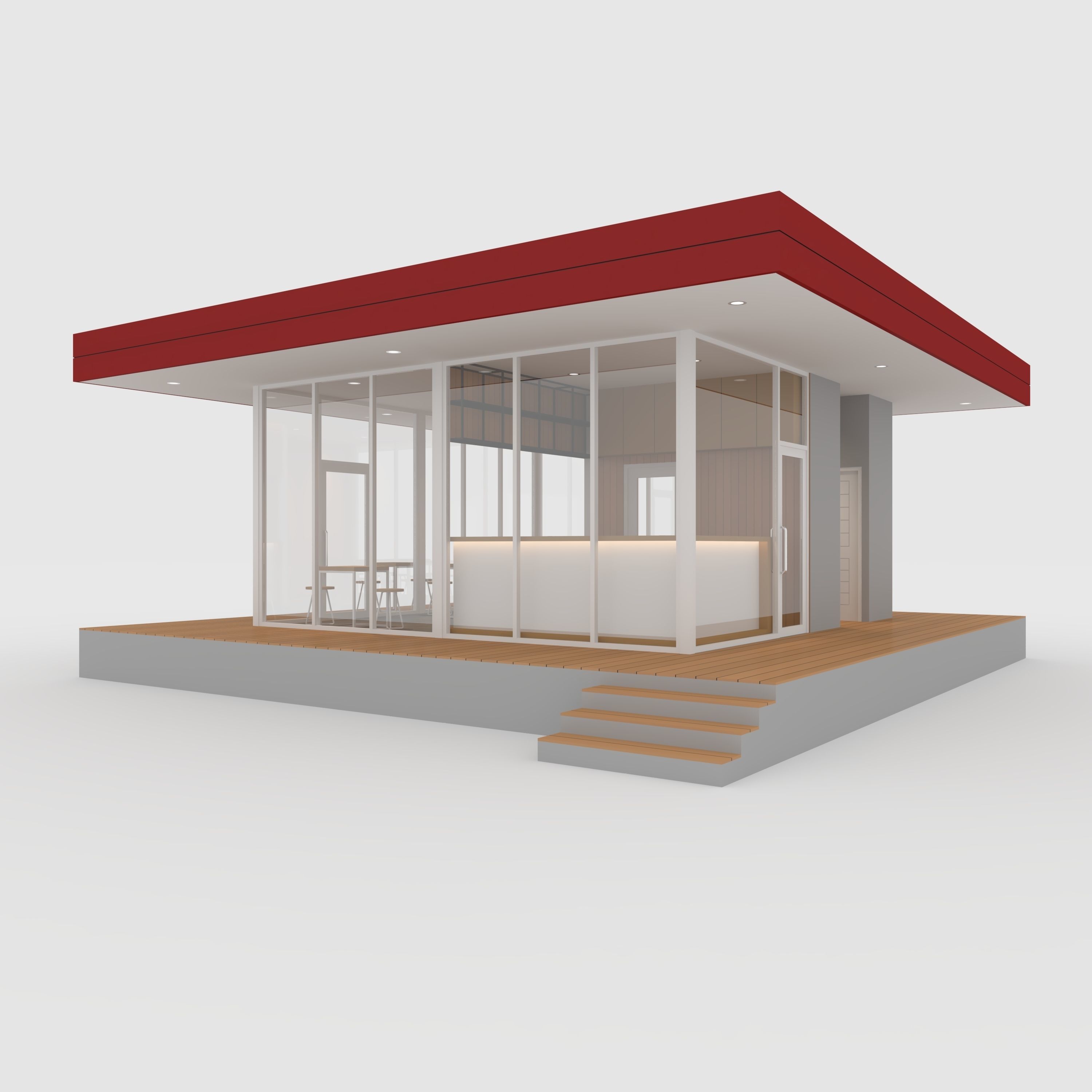 Coffee Shop 1 3D model_6