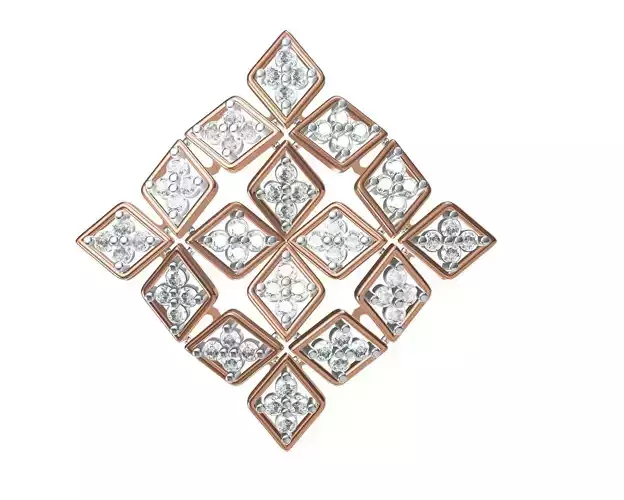 Women Heavy Unique Pendant STL FBX JCD Details