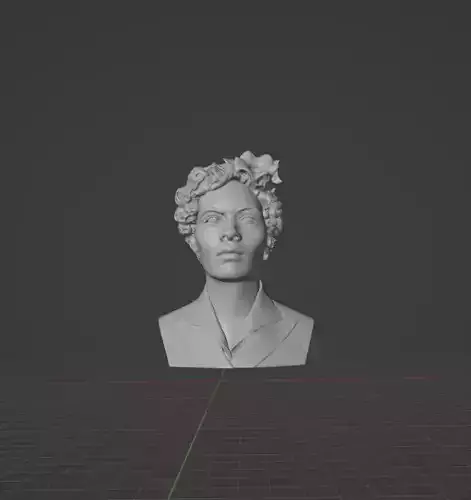 Billie Holiday 3D print model