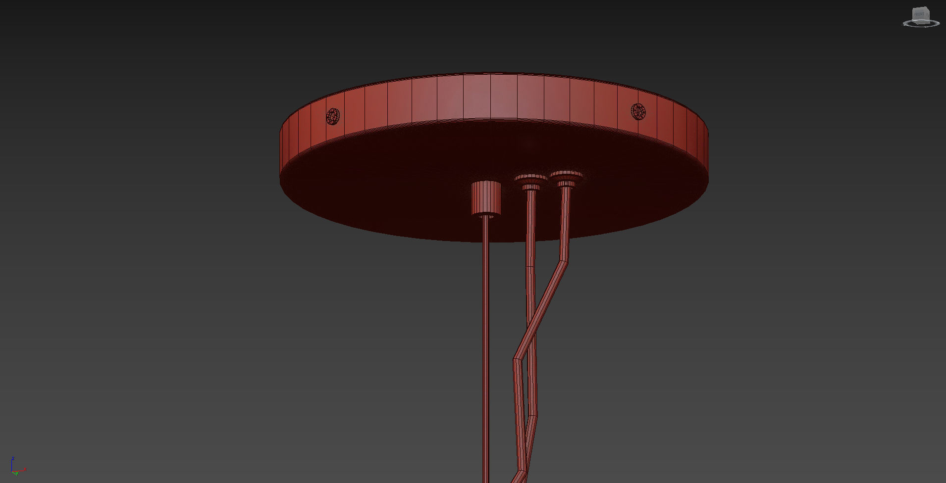 Chouchin Reverse 3 Suspension Lamp from Foscarini 3D model_10